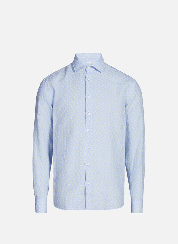 Patterned shirt Blue by SEIDENSTICKER SEIDENSTICKER Patterned shirt Blue