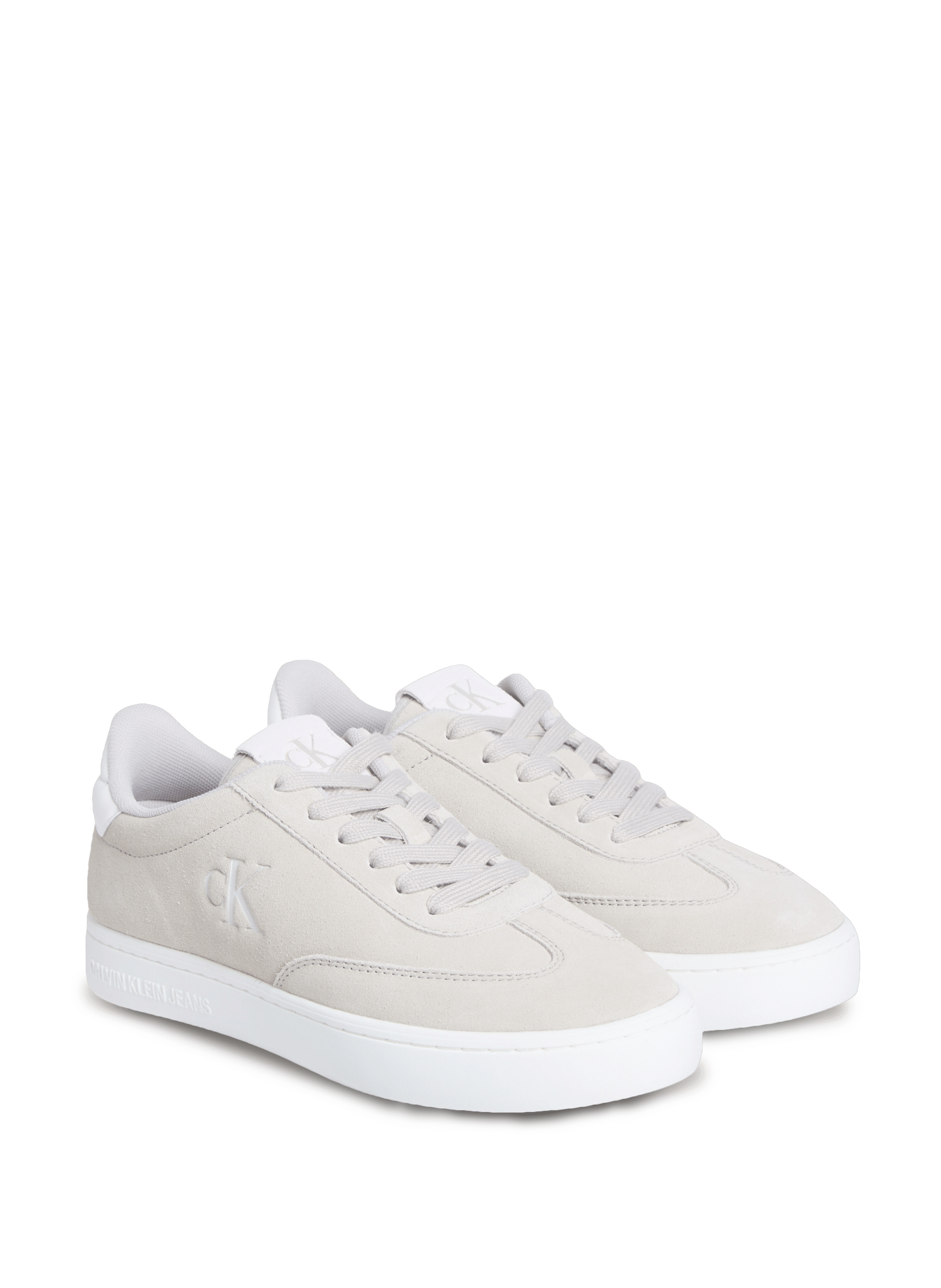 Suede logo sneakers CALVIN KLEIN Grey