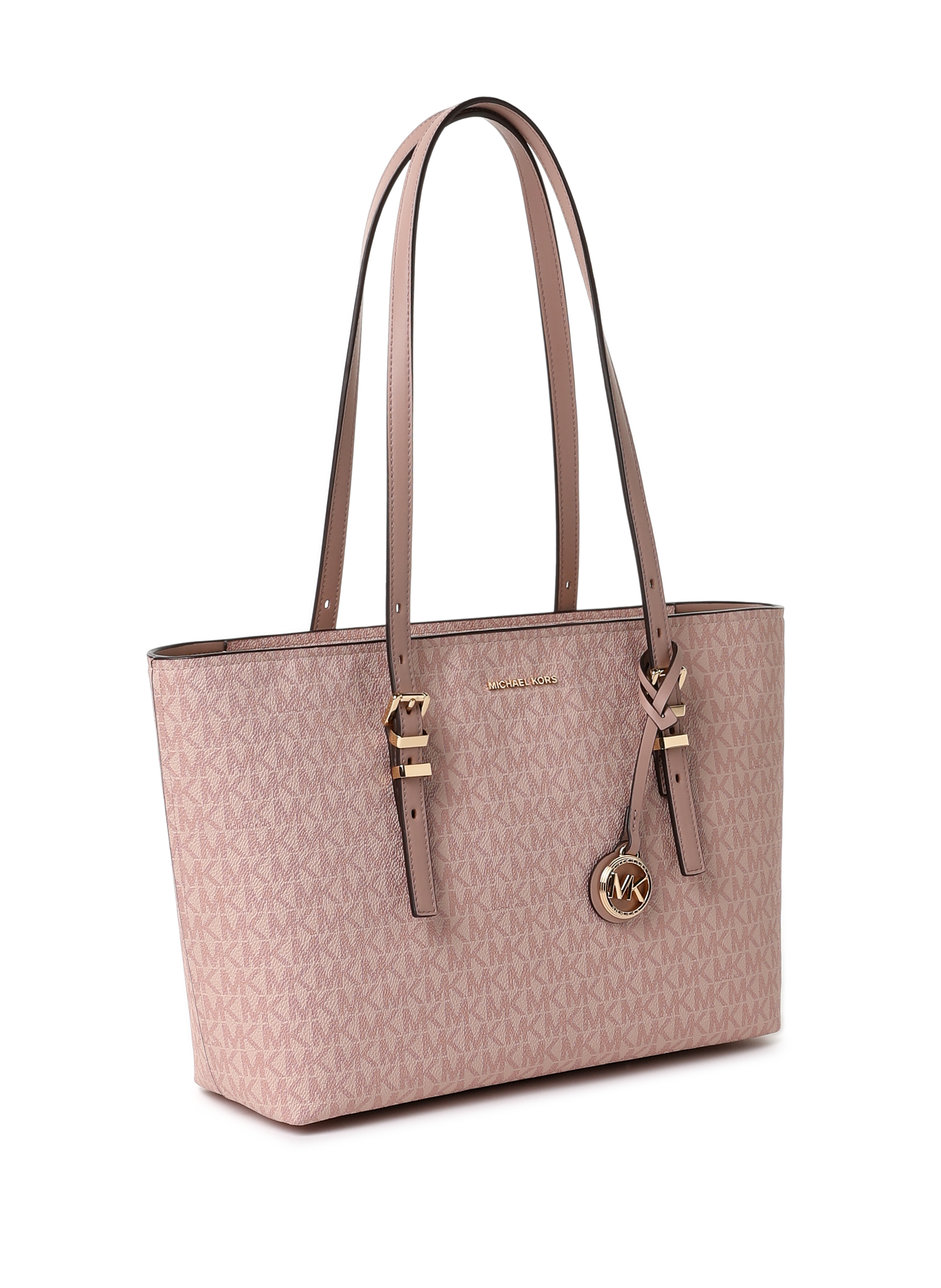 Monogram-print handbag MICHAEL KORS Pink