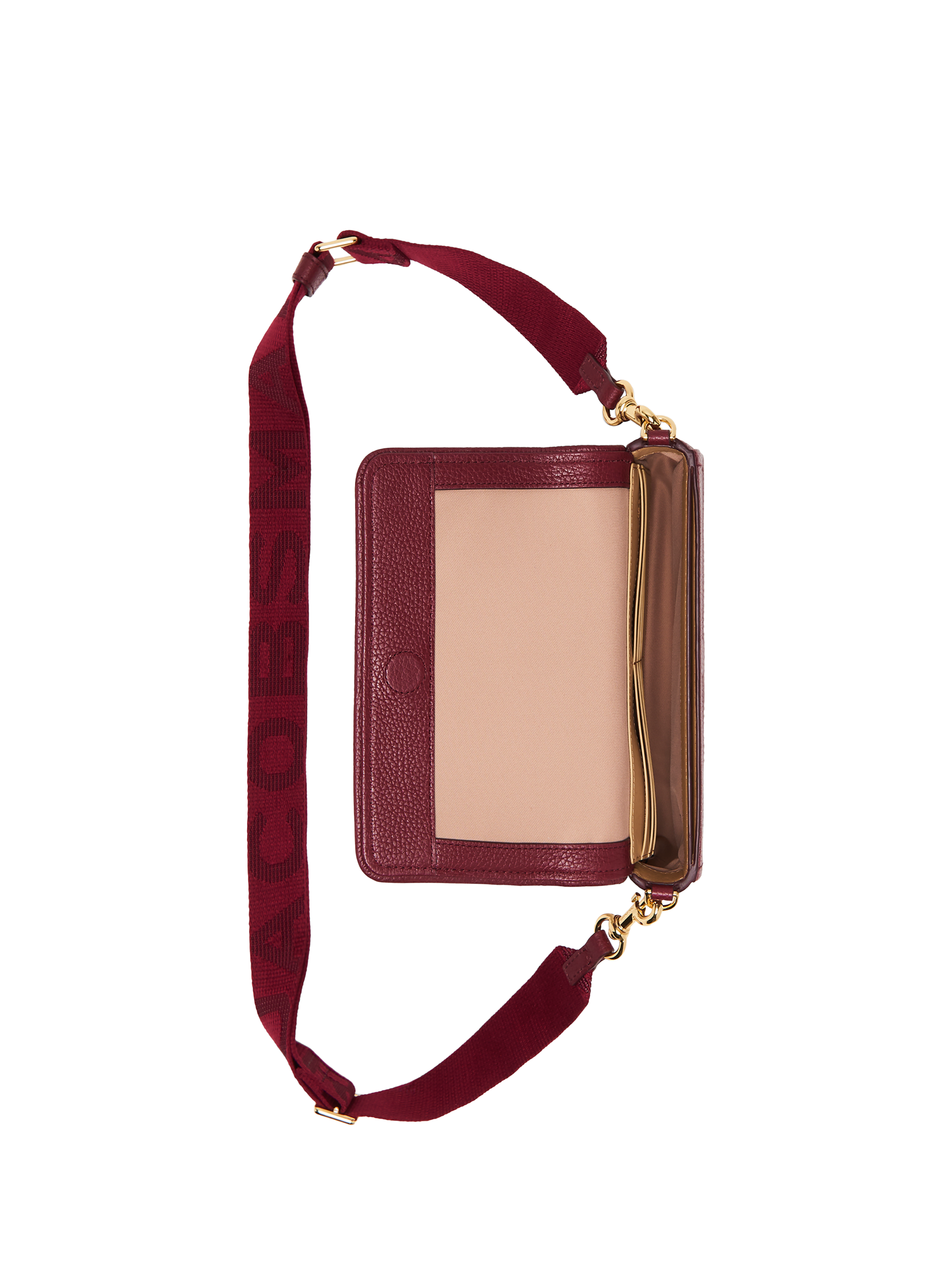 Sac à bandoulière en cuir MARC JACOBS Rouge