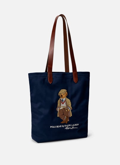 Tote bag en coton POLO RALPH LAUREN Tote bag en coton POLO RALPH LAUREN