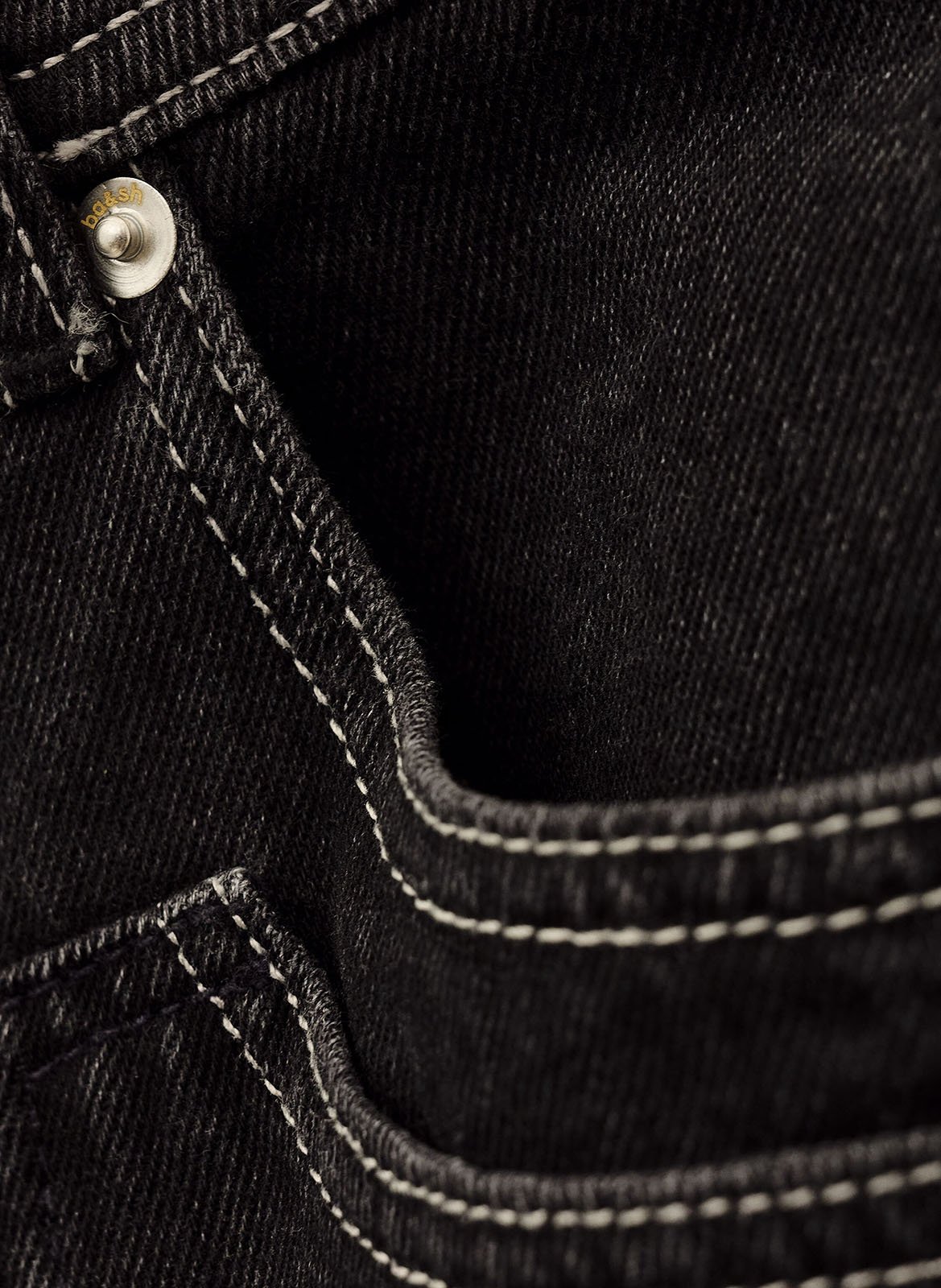 Jean large noel BA&SH Noir