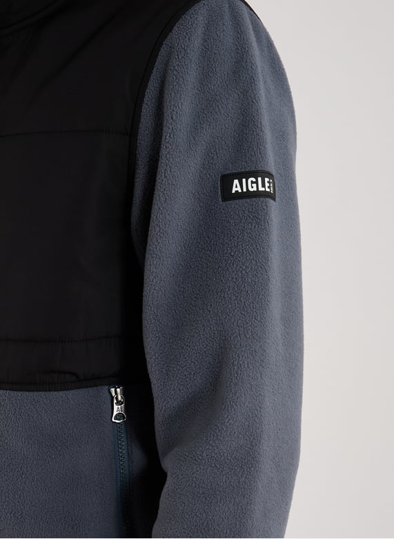 Gilet droit col montant | Gris by AIGLE Gilet droit col montant Gris