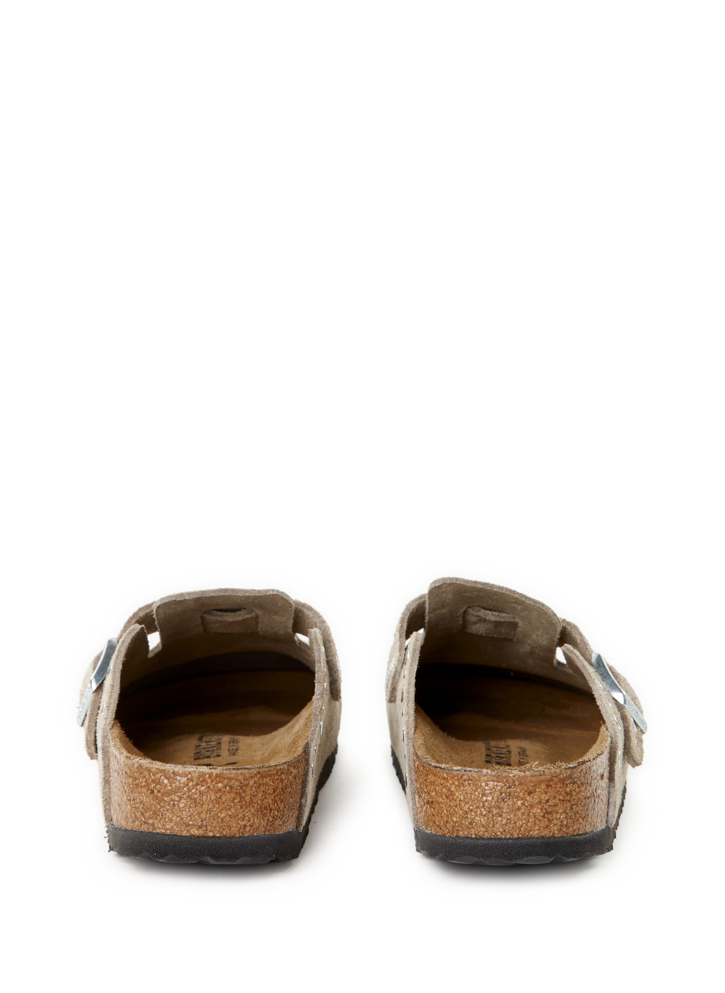 Cow leather Boston mules BIRKENSTOCK Beige