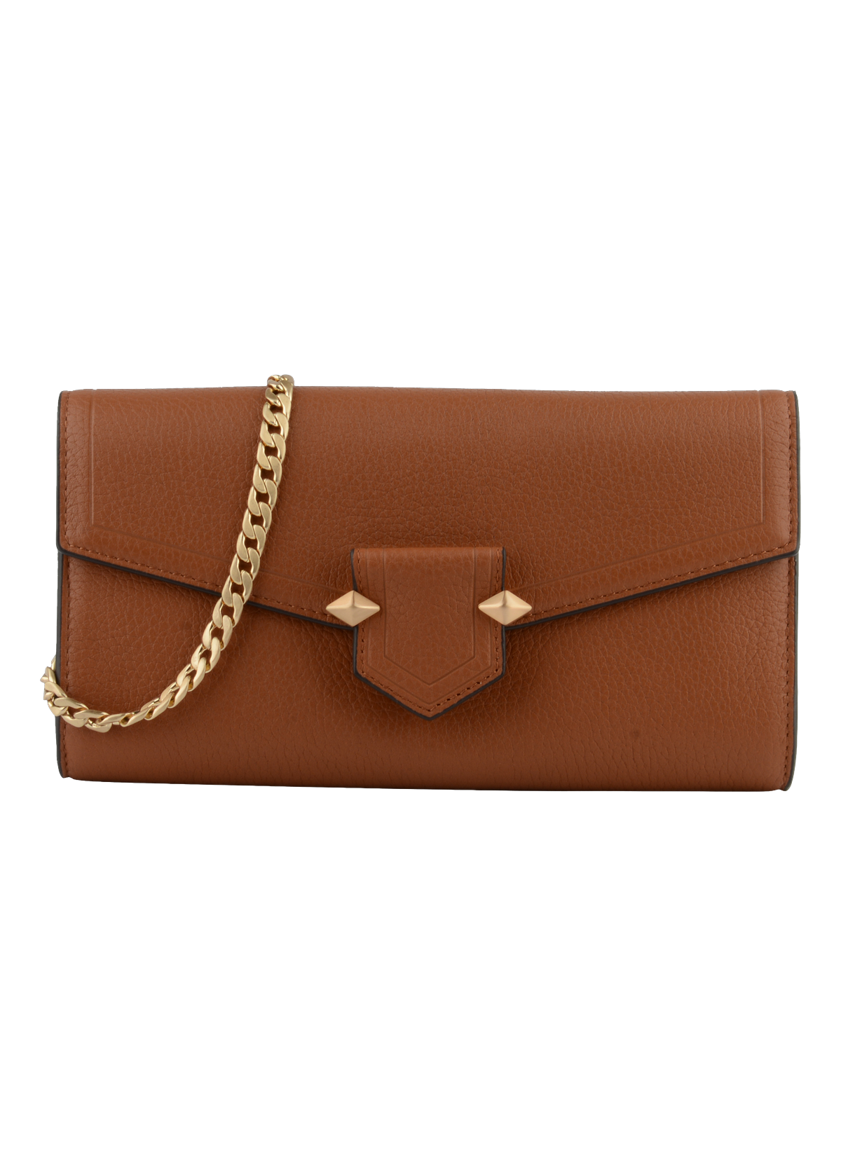 Sèvres | pochette en cuir de vachette  Camel
