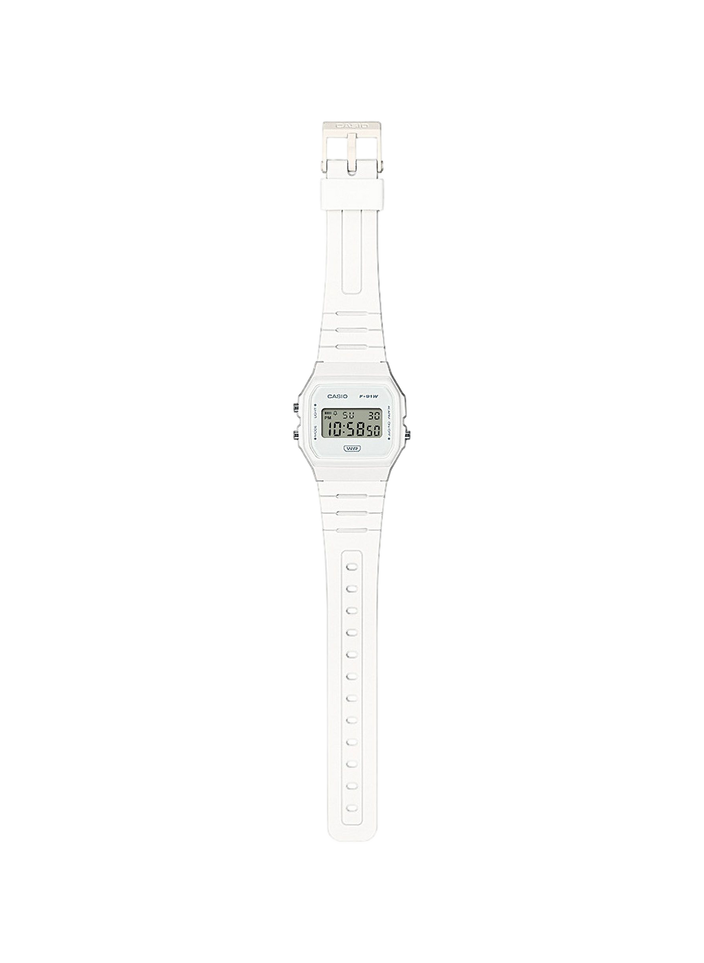 Montre quartz affichage digital CASIO Blanc