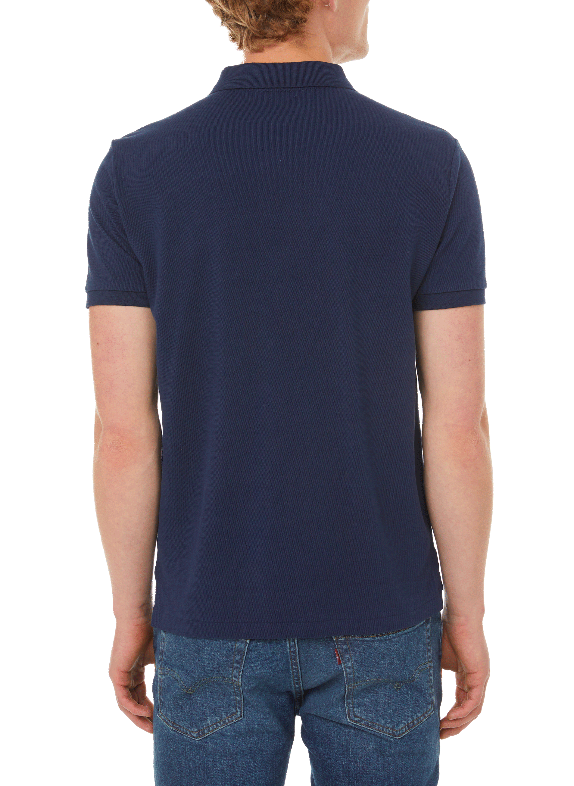 Cotton piqué polo shirt POLO RALPH LAUREN Blue