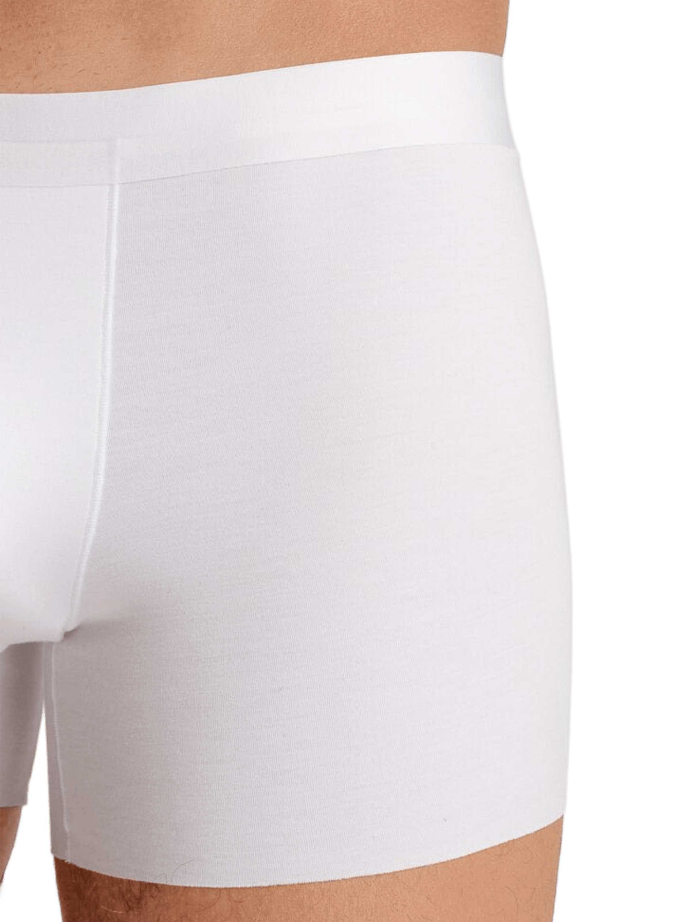 Solid color shorts HANRO White