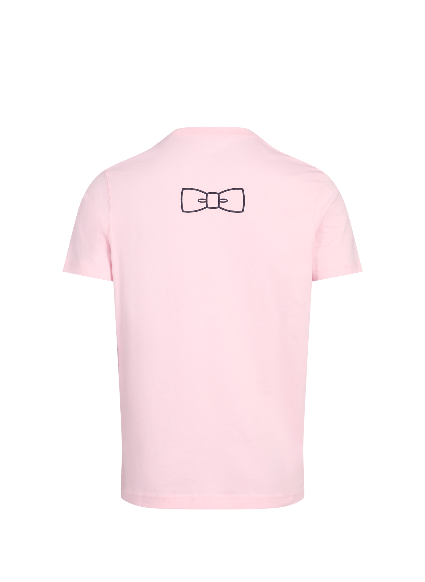 Tee-shirt uni à logo brodé poitrine EDEN PARK Rose
