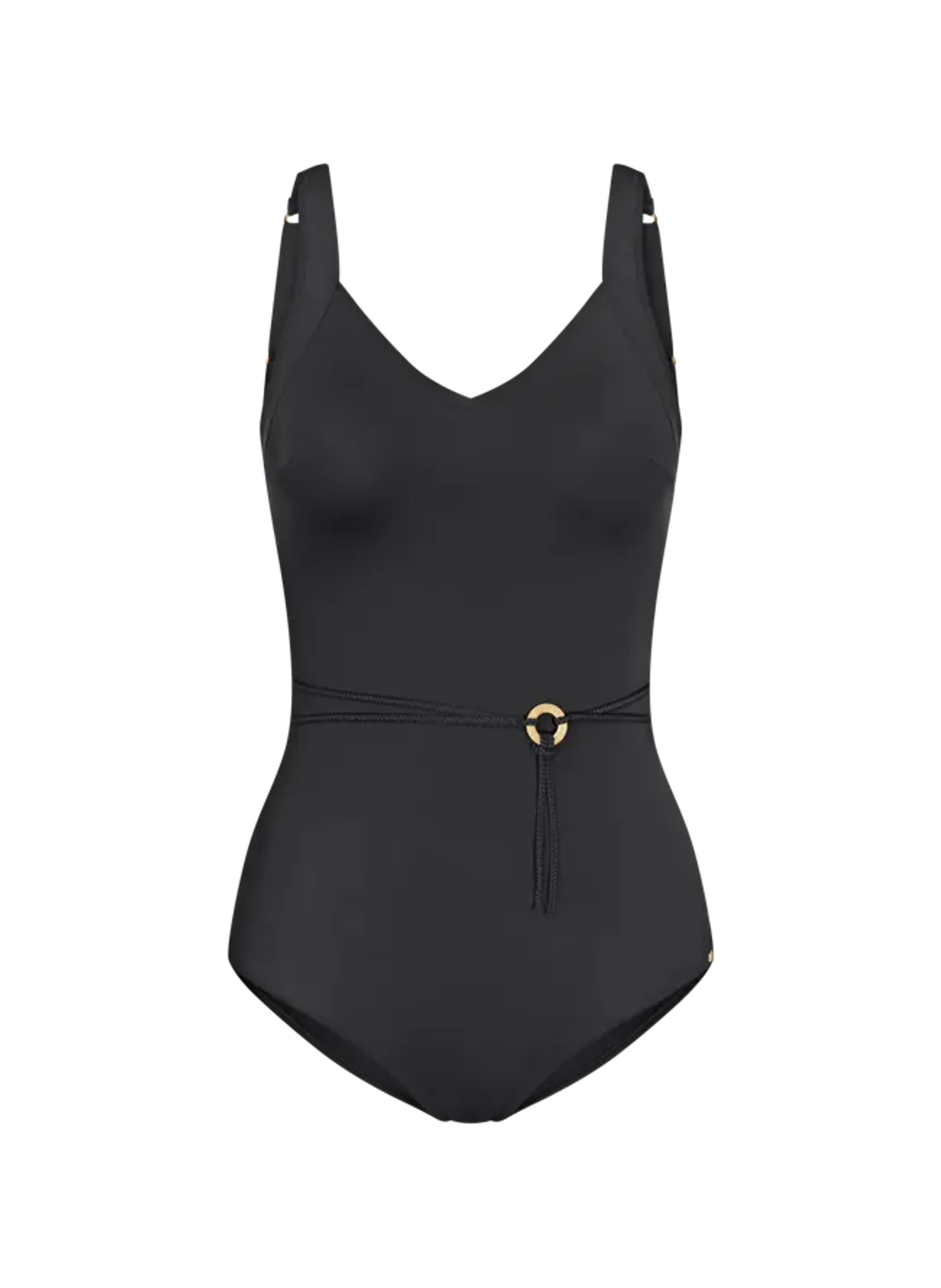 Maillot de bain une pièce avec ceinture tressée TRIUMPH Noir