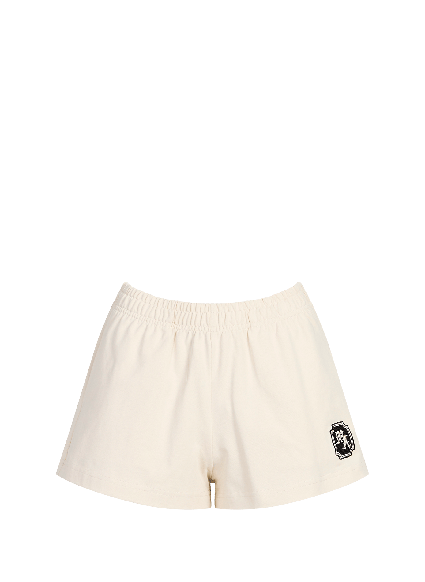 Mini short MA Château en coton AMIRI Blanc