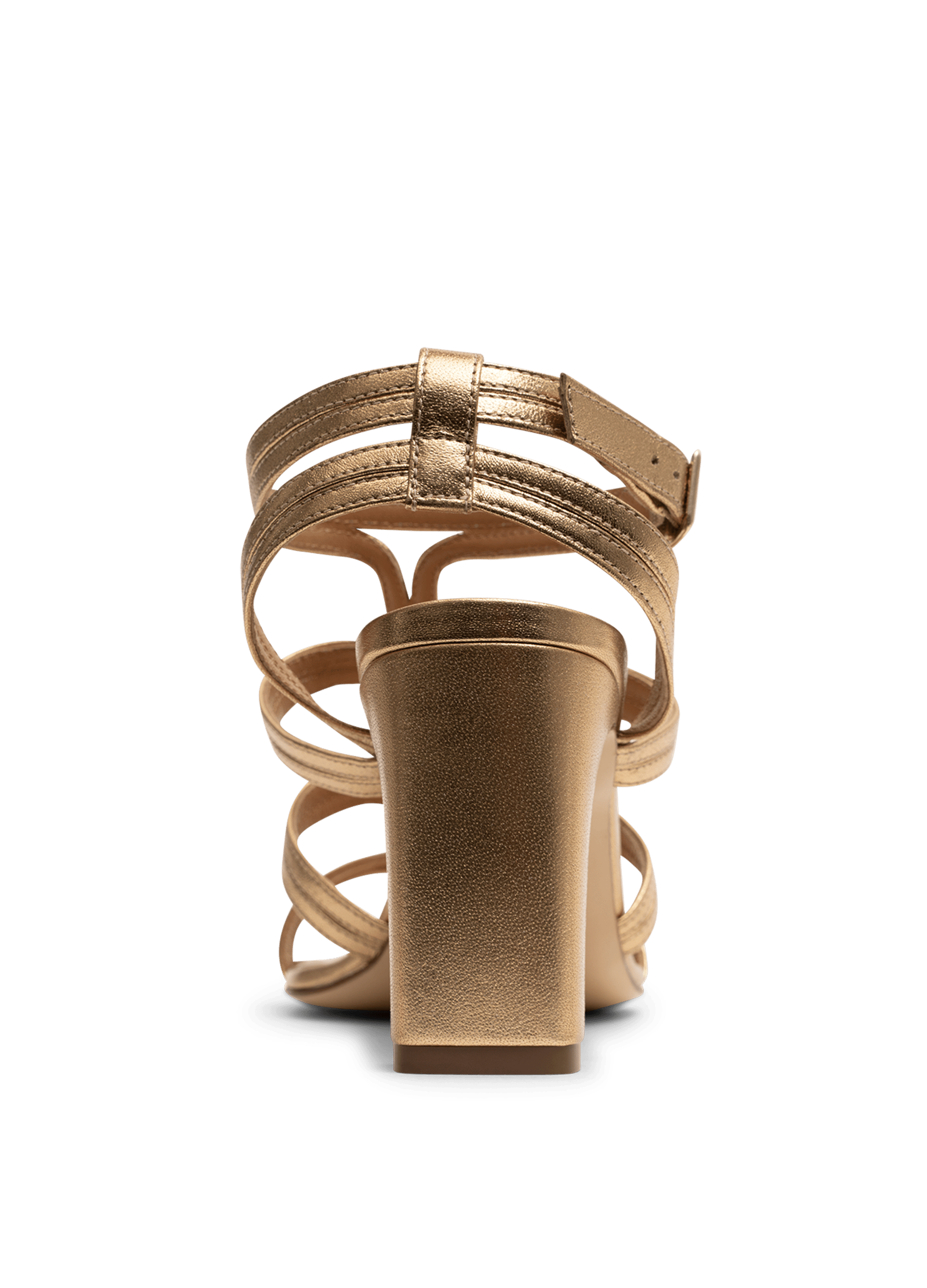 Sandales kate en nappa PARALLELE Doré