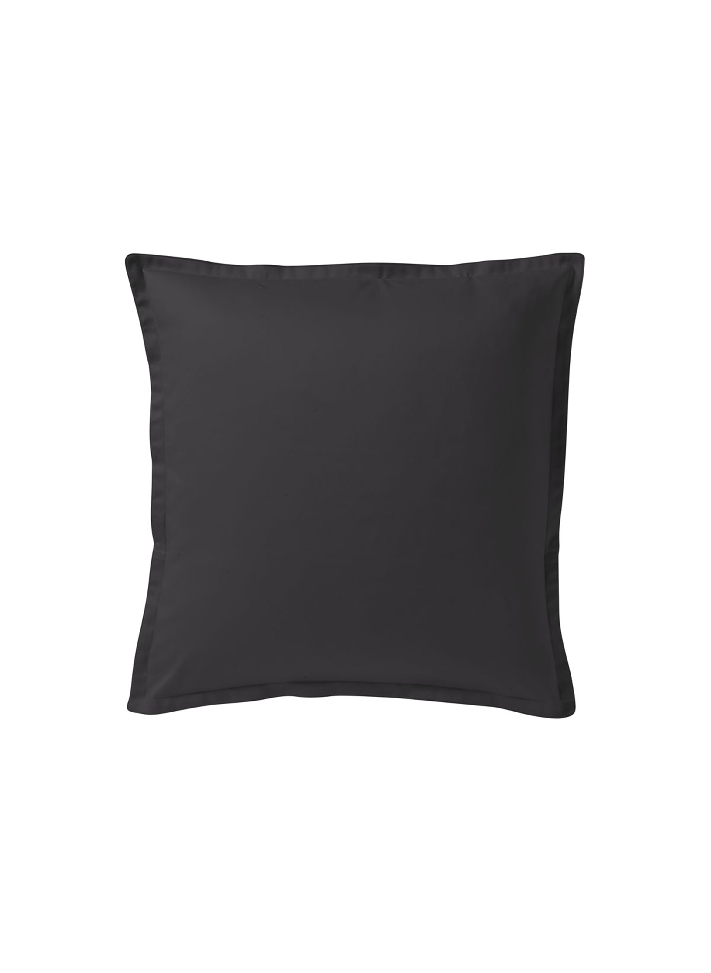 Taie d'oreiller unie en satin de coton bio, teophile ALEXANDRE TURPAULT Noir