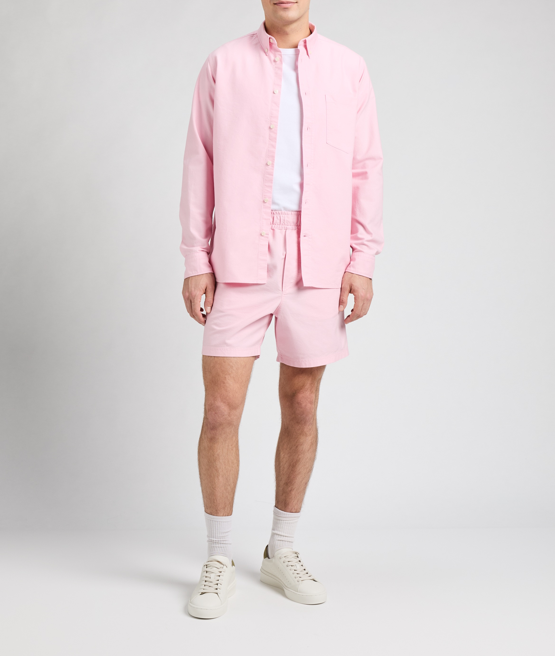Amen cotton shirt SAISON 1865 Pink