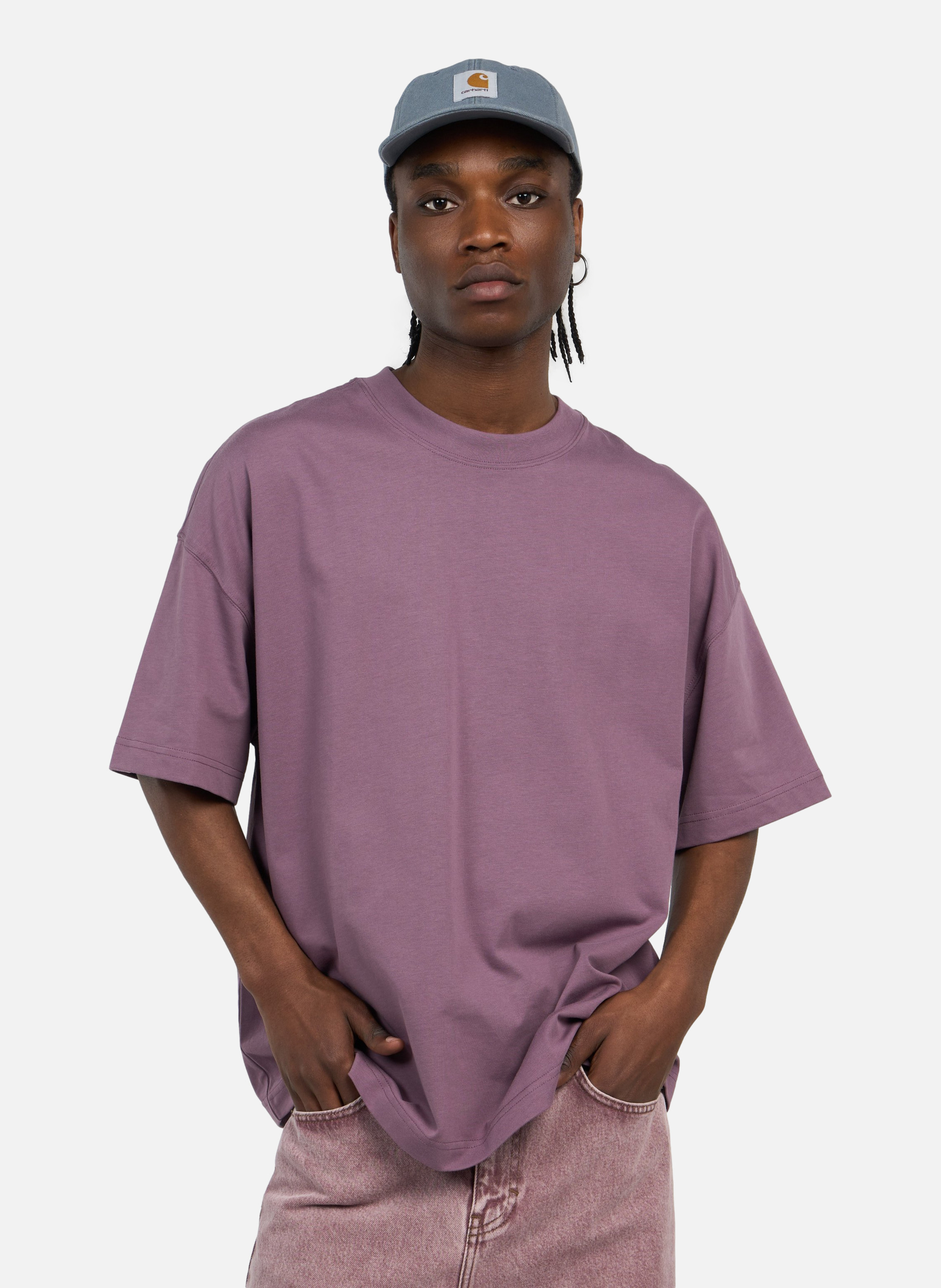 T-shirt s/s link script t-shirt CARHARTT WIP Rose