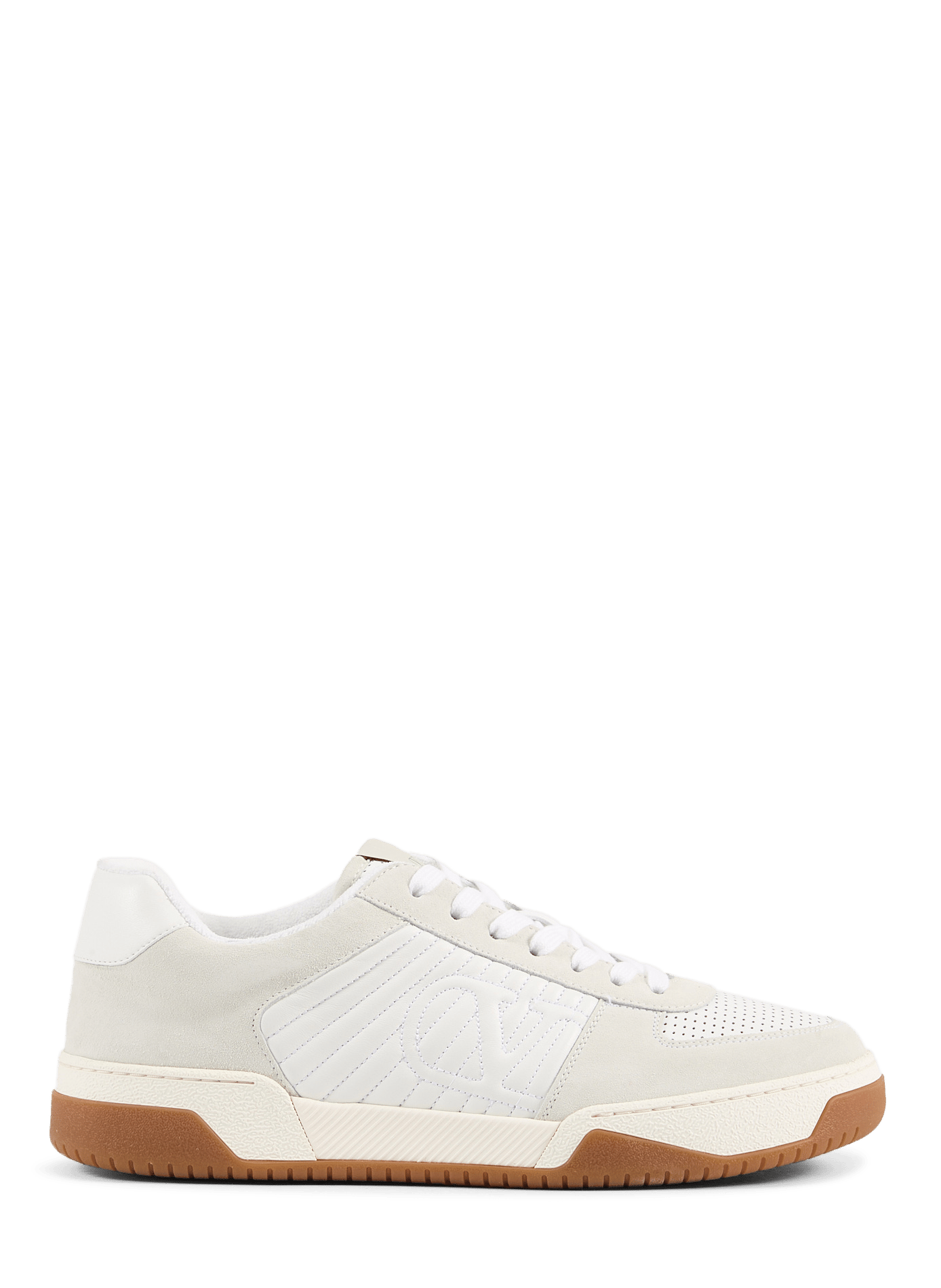 Leather sneakers VALENTINO White