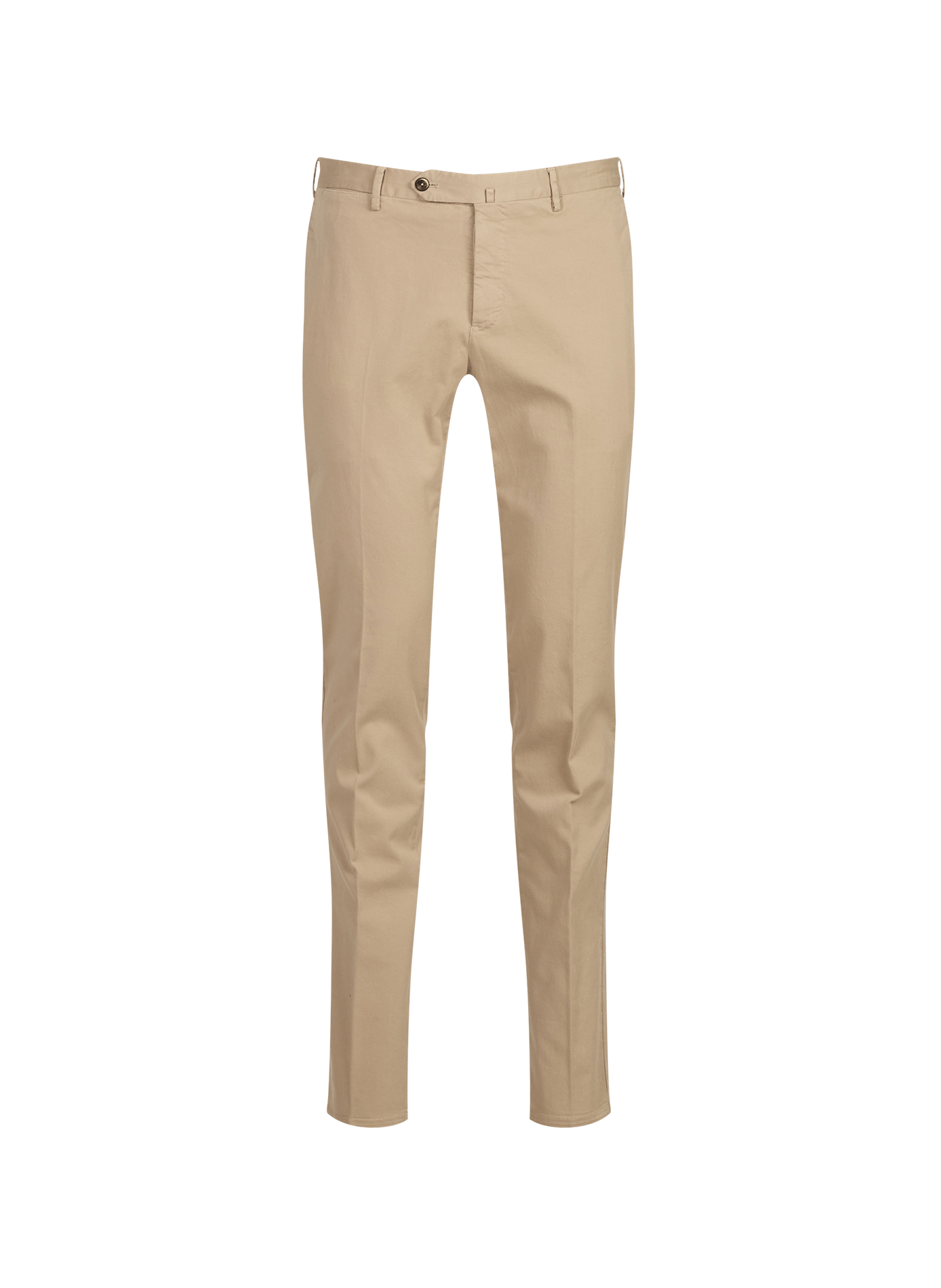 Pantalon slim à plis en coton  Putty
