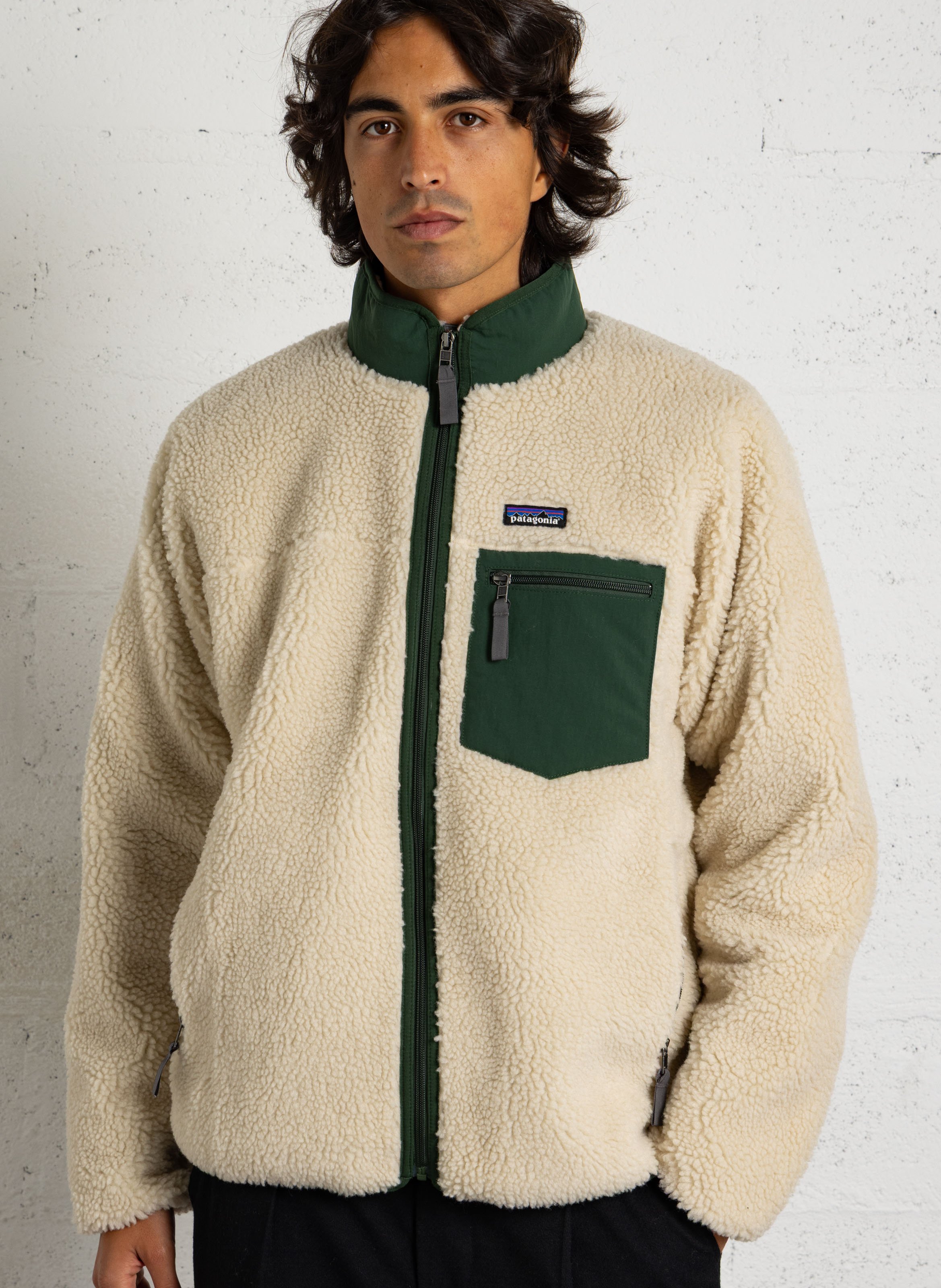 Effen vest PATAGONIA Groen