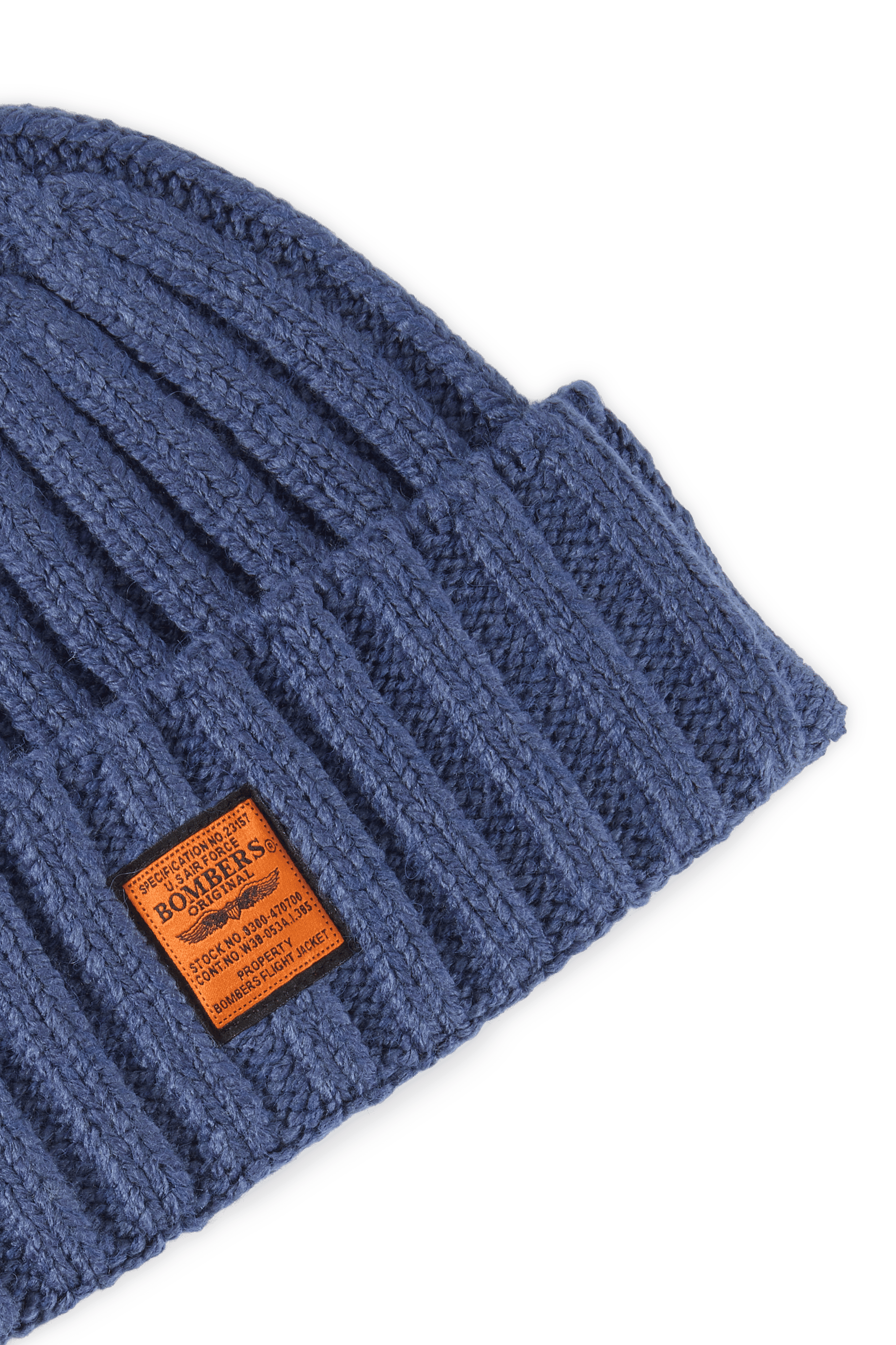 Schneeflocken Wendemütze | Blau BOMBERS ORIGINAL Herren