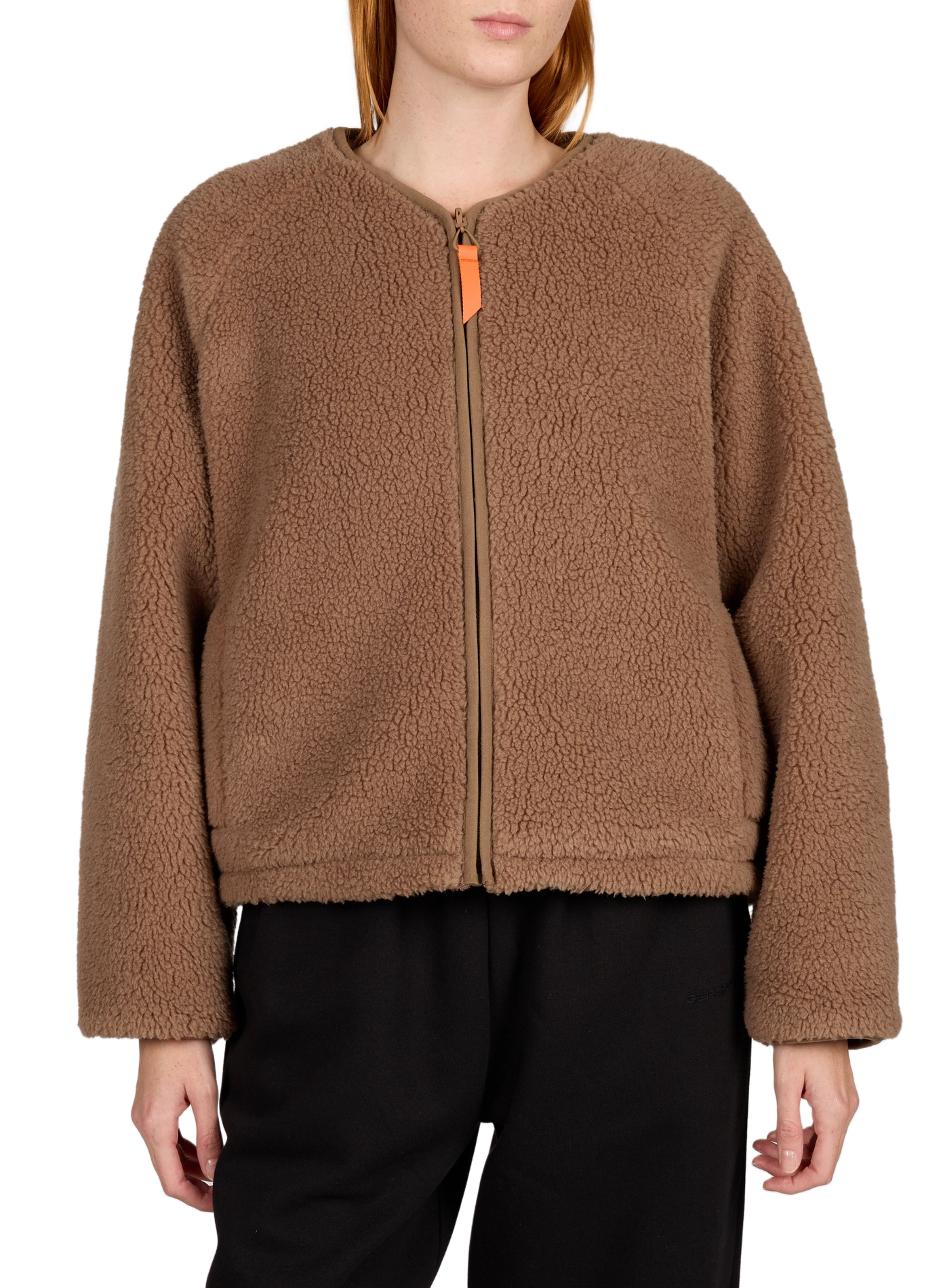 Gerade geschnittene Steppjacke GERTRUDE Braun