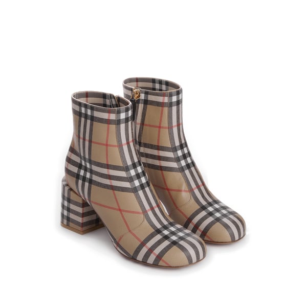 Bottines motif Check