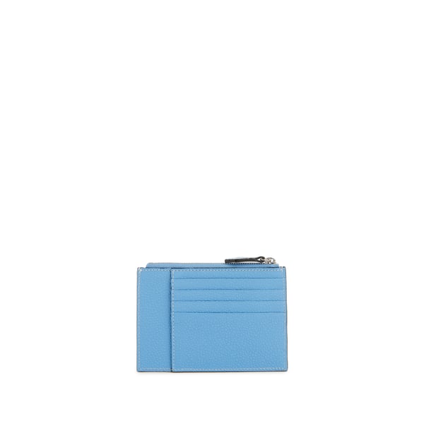 Grand porte cartes zippé Ninon en cuir