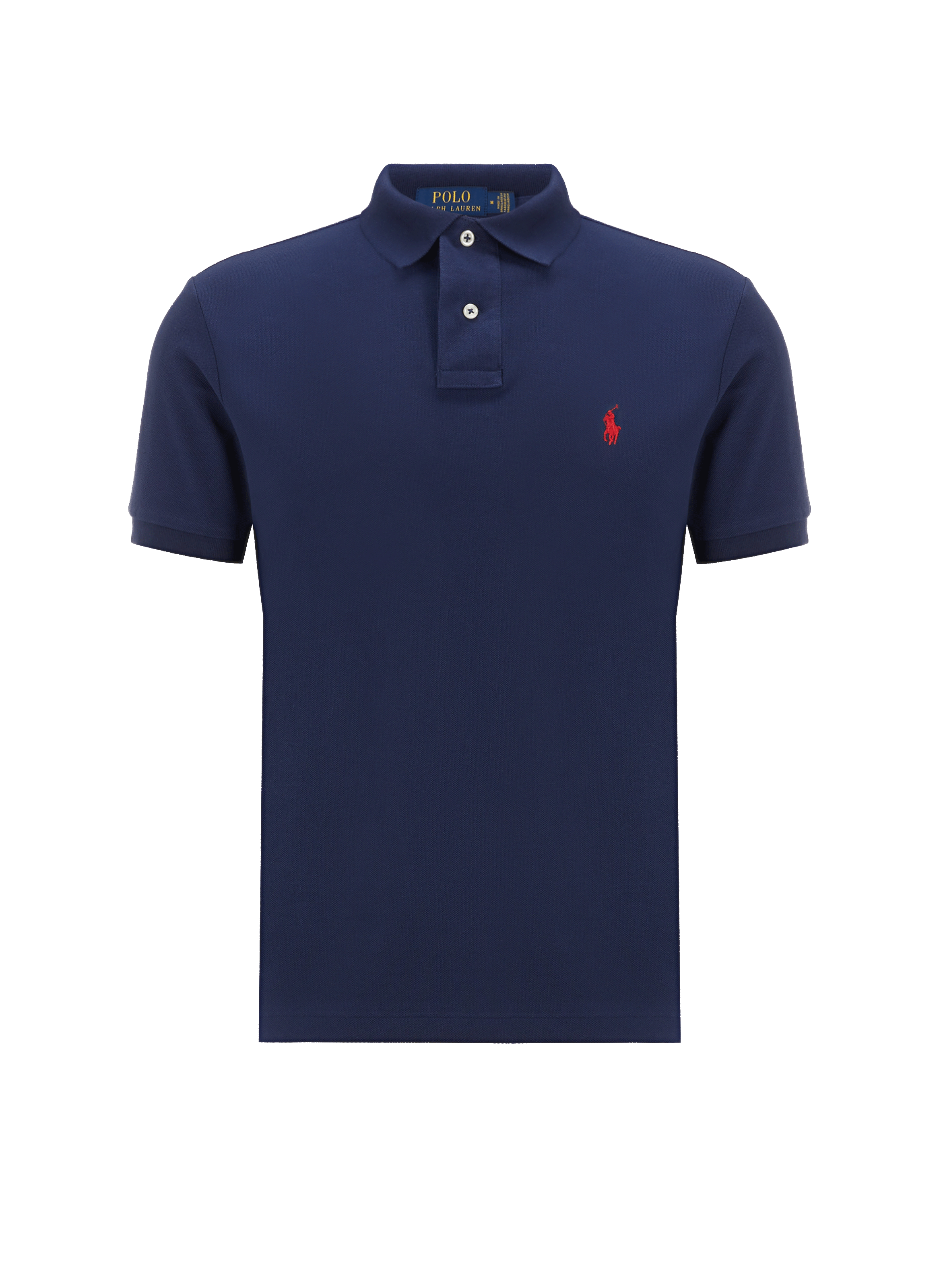 POLO RALPH LAUREN Cotton piqué polo shirt Blue