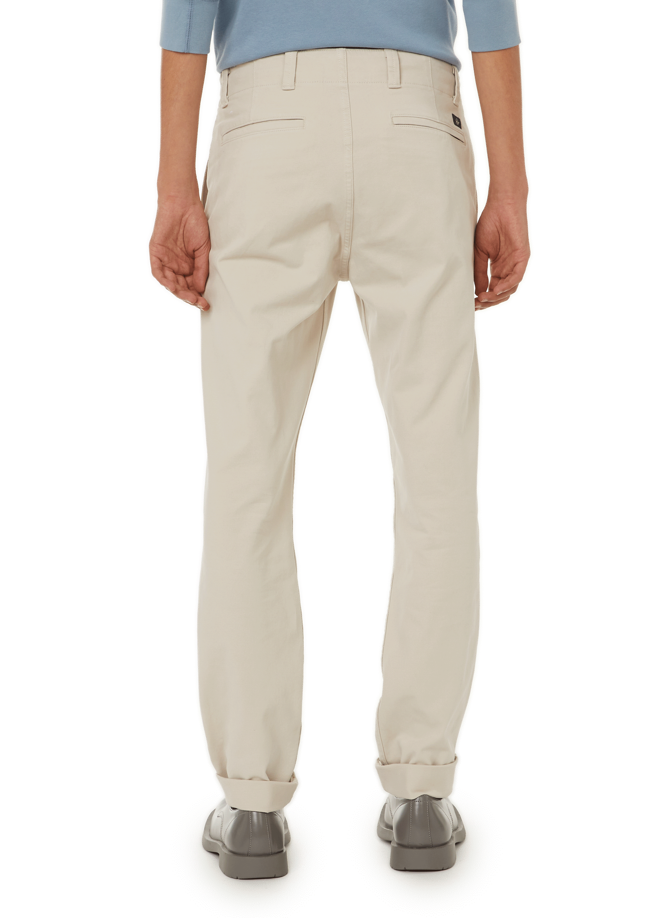 Skinny trousers DOCKERS White