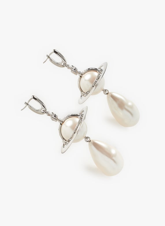 Giant pearl earrings ONE SIZE - Main Image