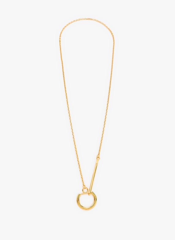 Collier gousset en vermeil Doré Alt paris Homme