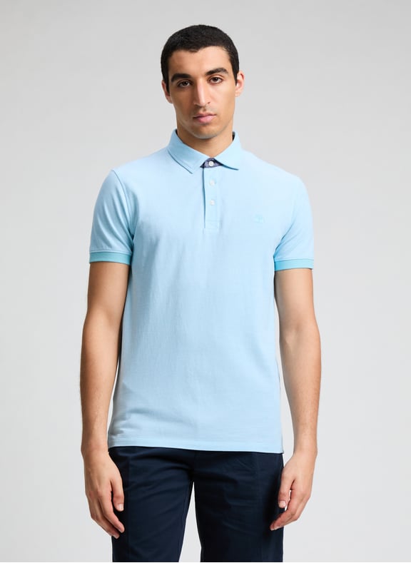 Cotton polo shirt Blue by TIMBERLAND TIMBERLAND Cotton polo shirt Blue