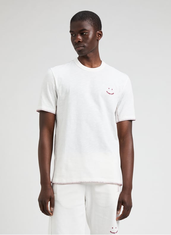 Classic Cotton T-Shirt White by PAUL SMITH PAUL SMITH Classic Cotton T-Shirt White