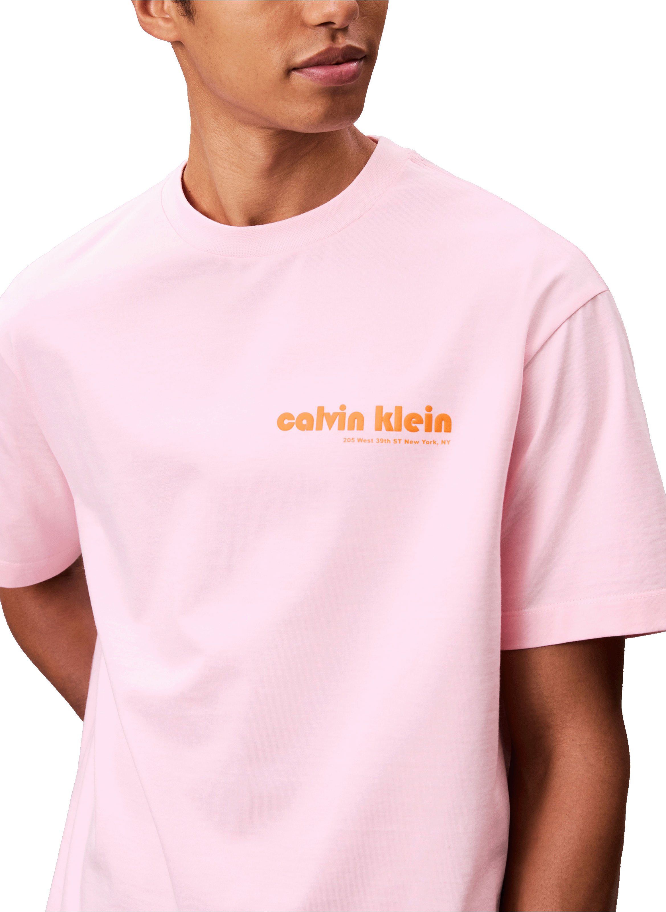 Classic Cotton T-Shirt CALVIN KLEIN Pink