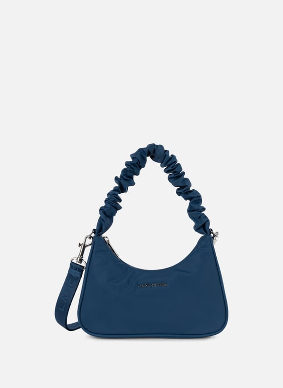 Petit sac besace - basic chouchou Bleu by LANCASTER LANCASTER Petit sac besace - basic chouchou Bleu