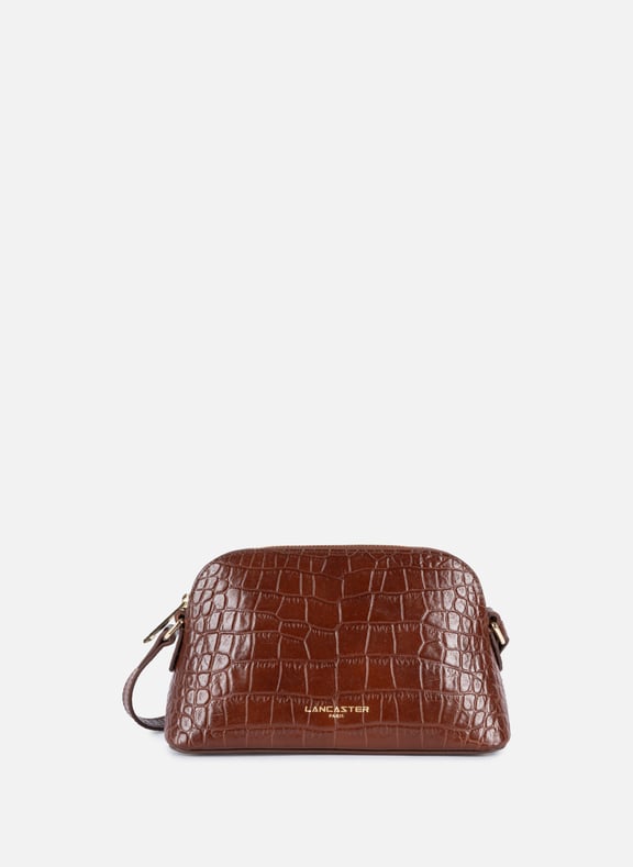 Half moon bag - Exo Brown by LANCASTER LANCASTER Half moon bag - Exo Brown