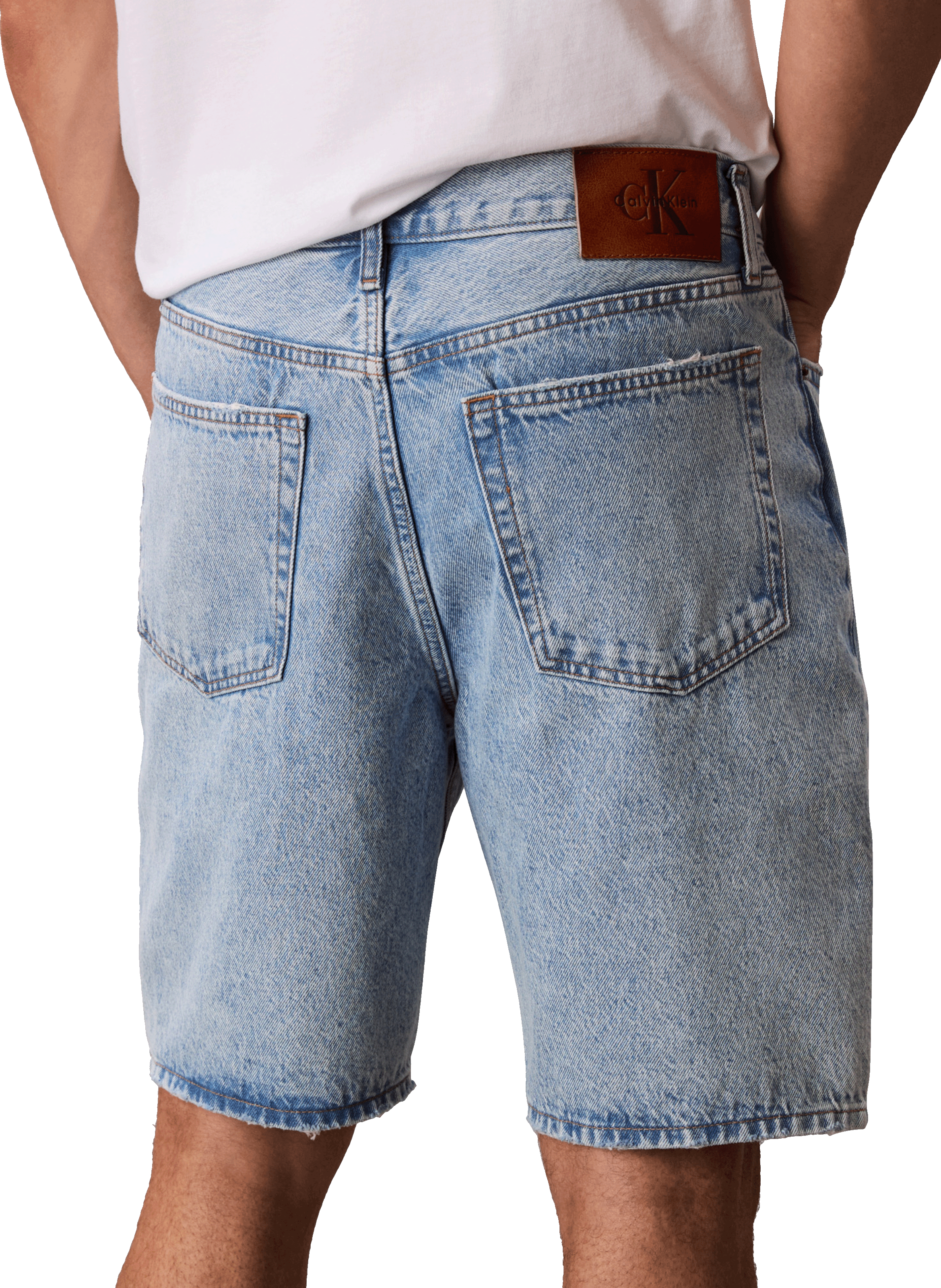 Denim Shorts CALVIN KLEIN Blue