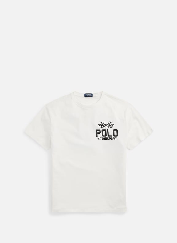 T-shirt droit en coton Blanc by POLO RALPH LAUREN POLO RALPH LAUREN T-shirt droit en coton Blanc