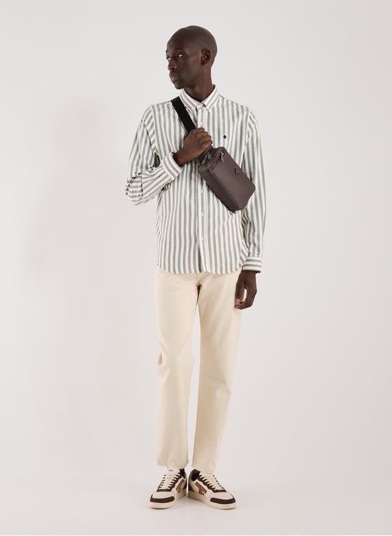 Grained waist bag | Brown by GUESS Grained waist bag Brown