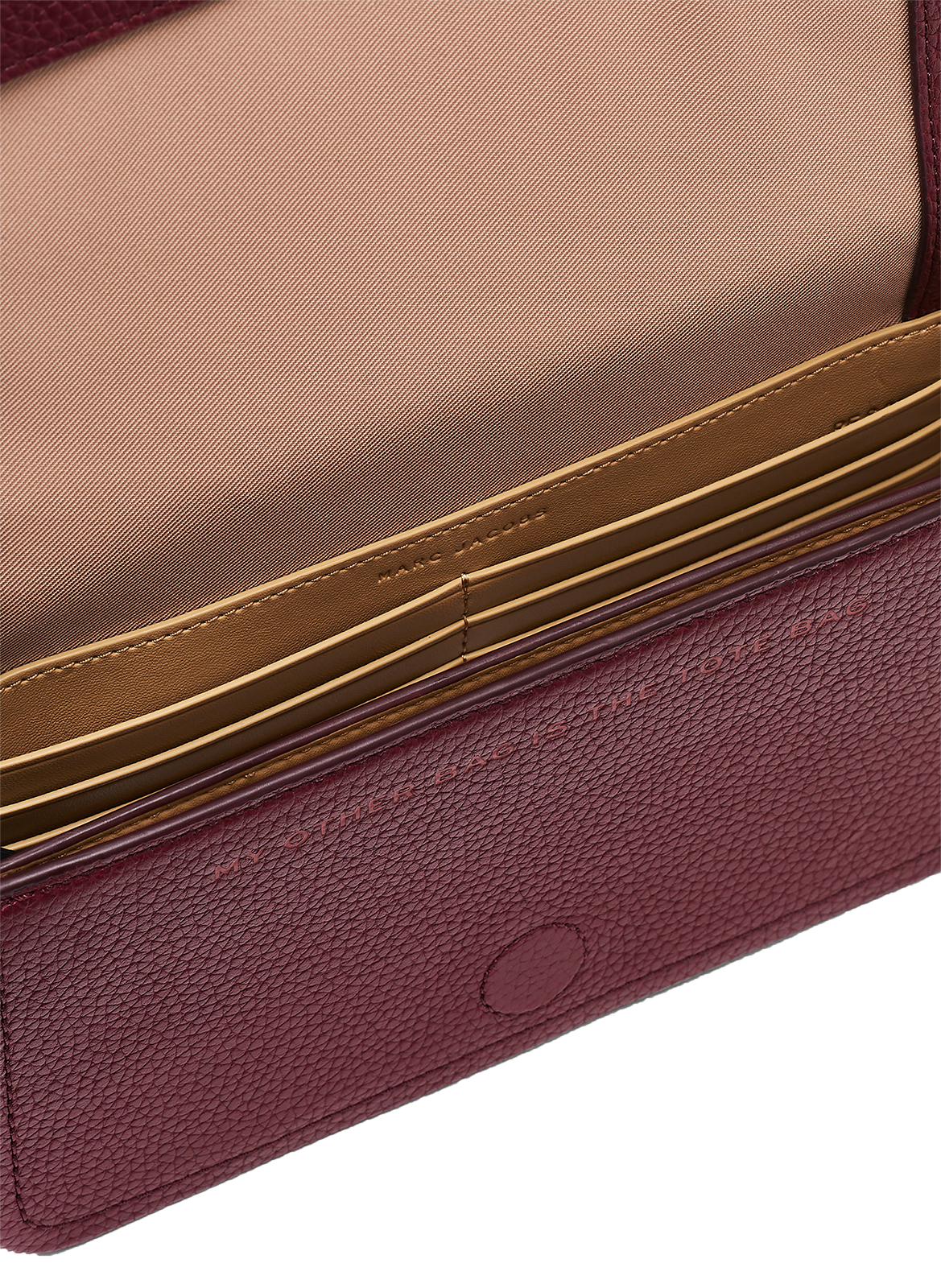 Sac à bandoulière en cuir MARC JACOBS Rouge