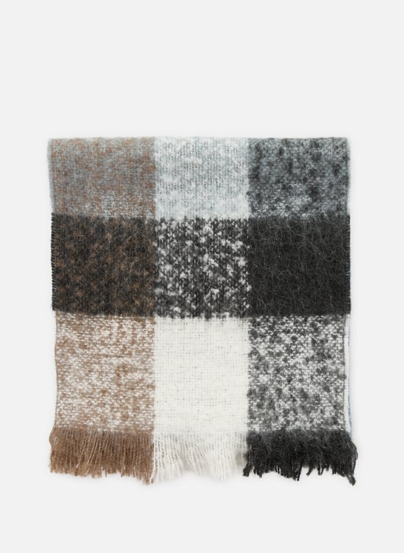 Check Scarf Multicolour by SAISON 1865 SAISON 1865 Check Scarf Multicolour