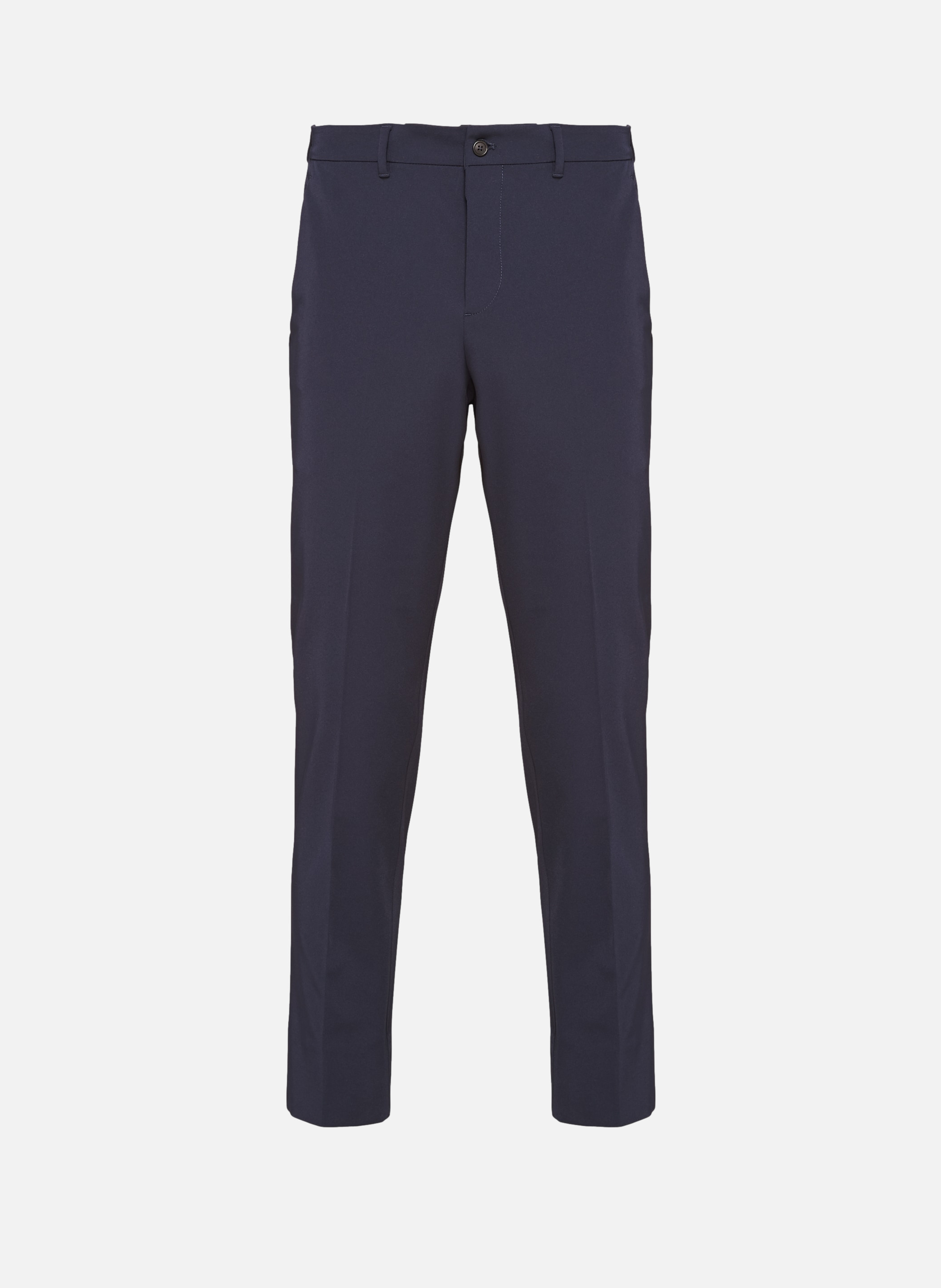 PRADA Pantalon en tissu technique stretch Bleu