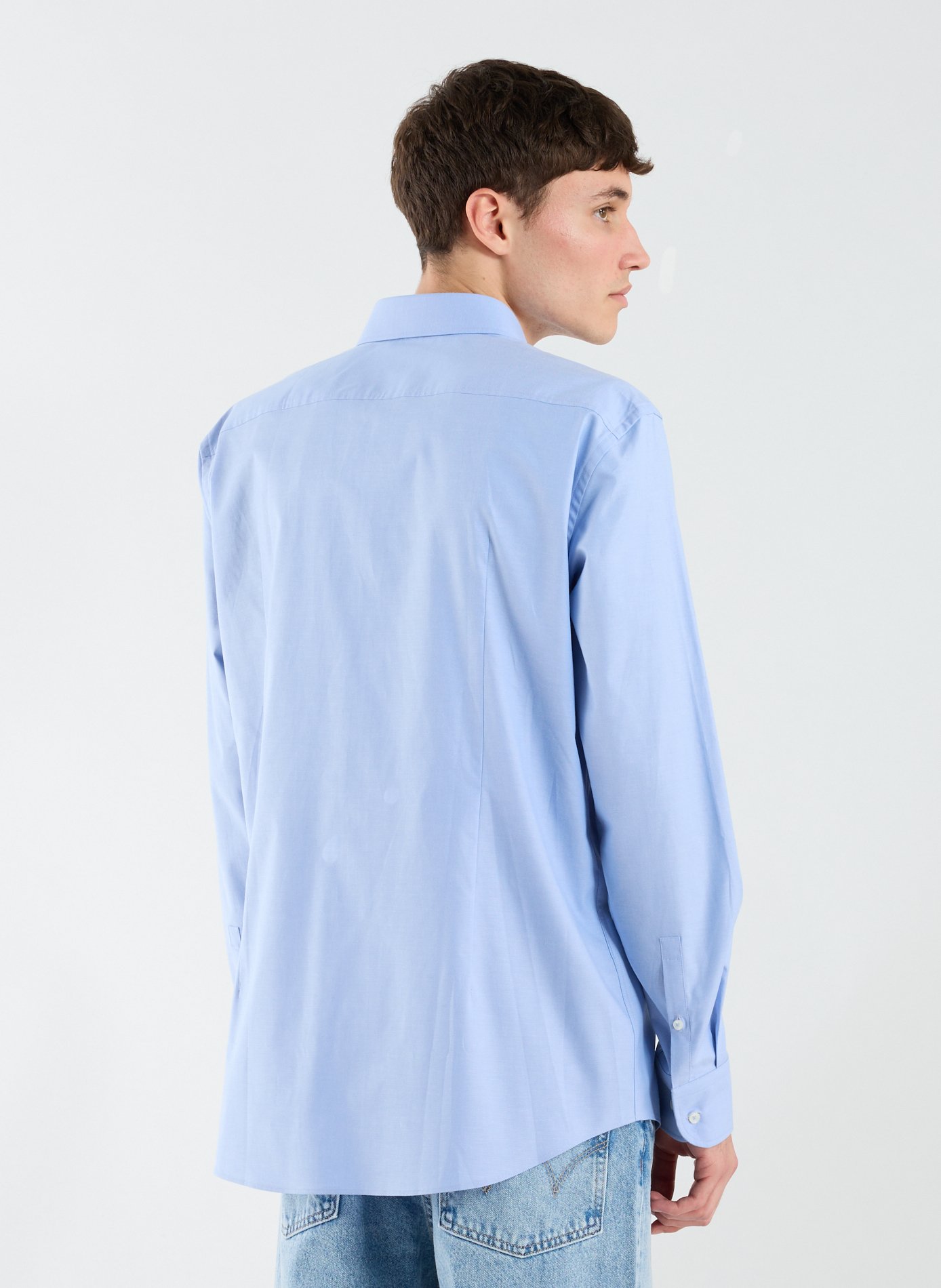 Chemise slim en coton BOSS Multicolore