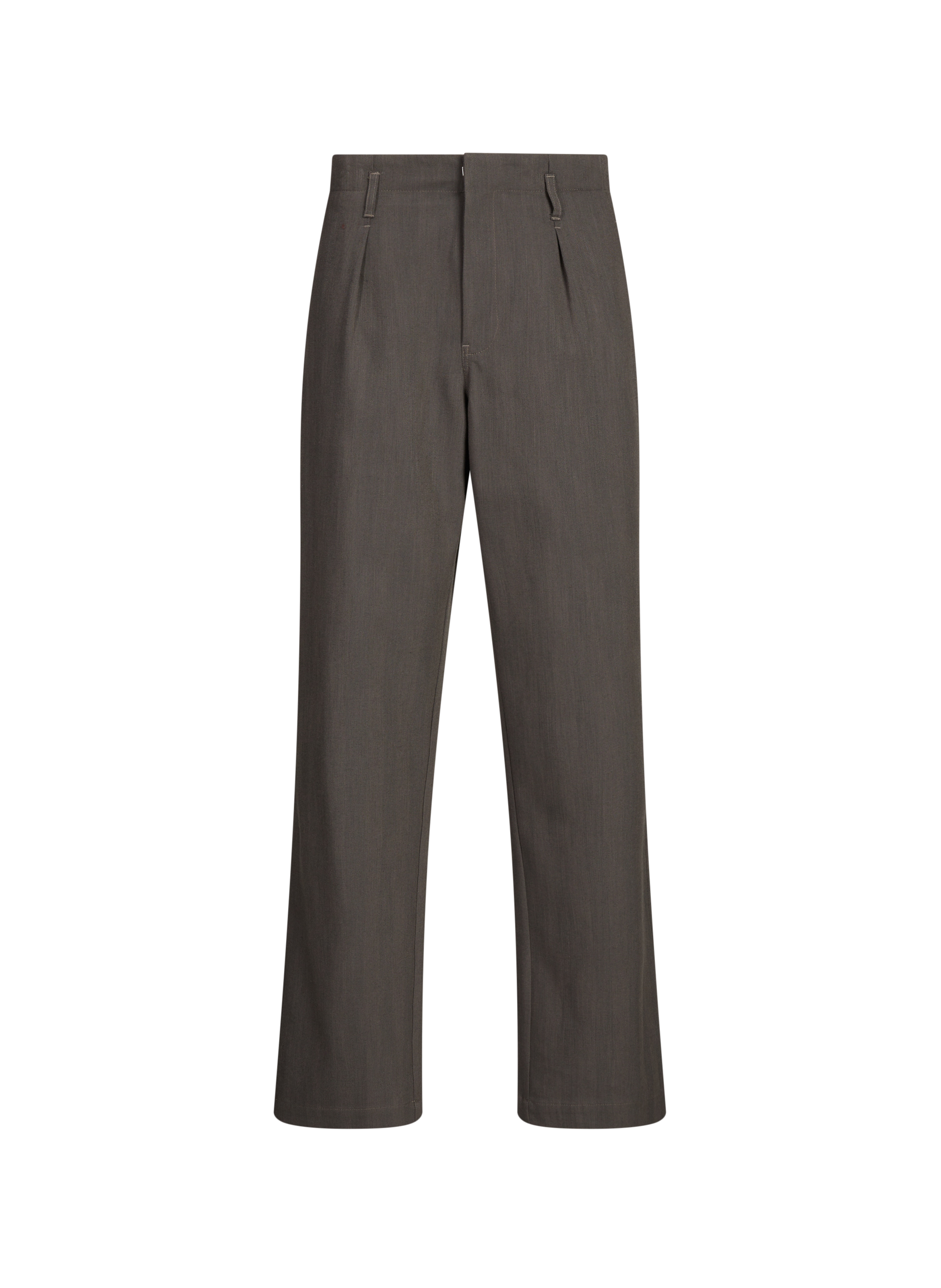 WON HUNDRED Pantalon droit Gris