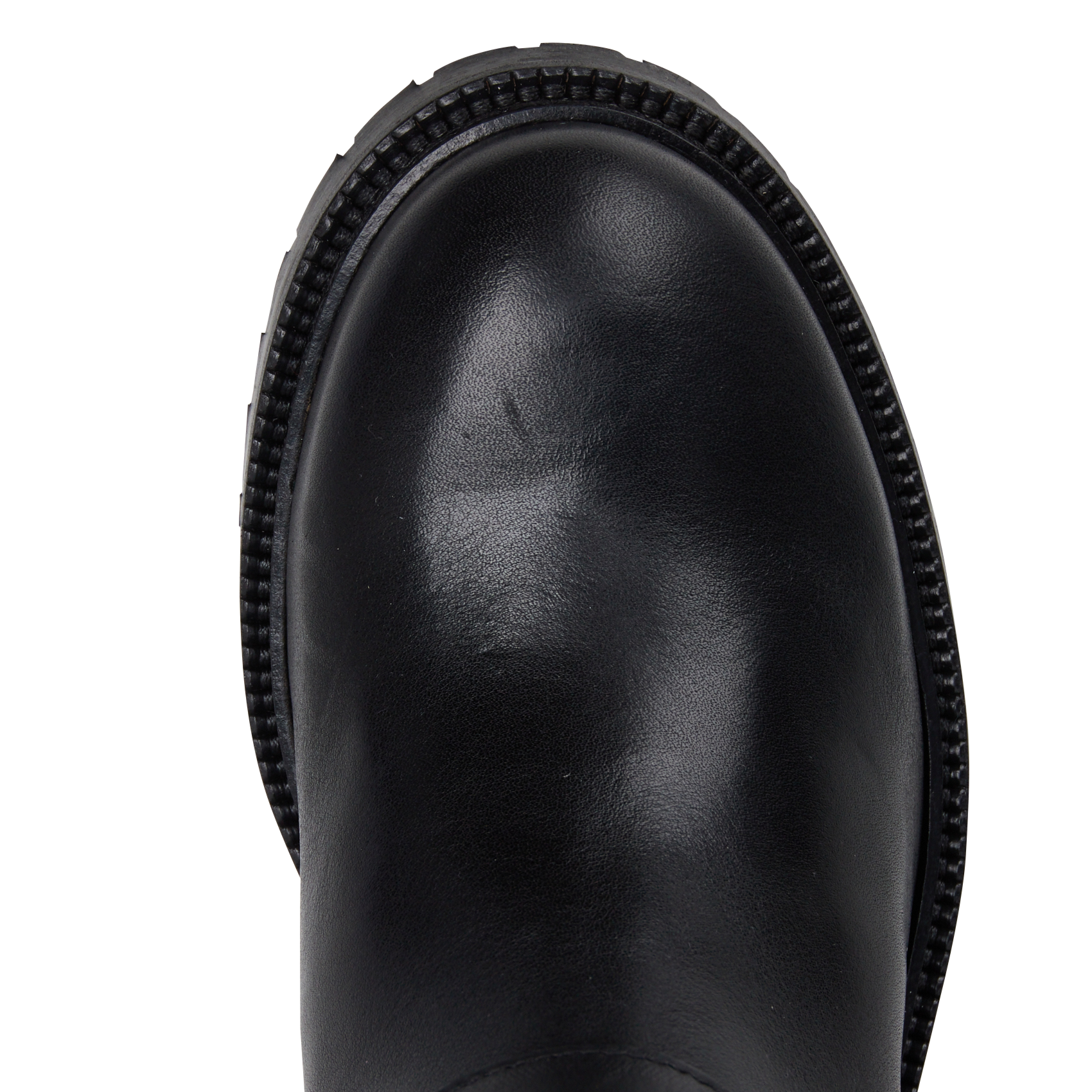 Bottes en cuir IKKS Noir