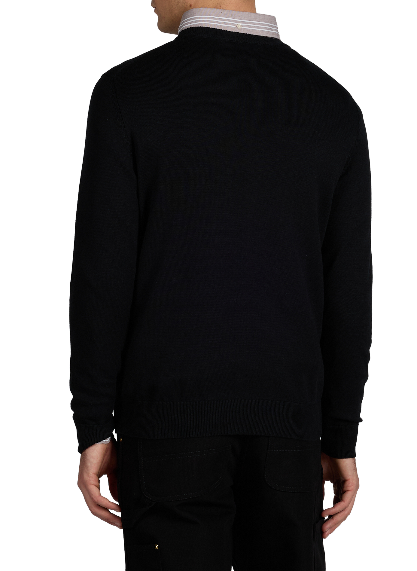 Cotton round neck Sweatshirt GANT Black