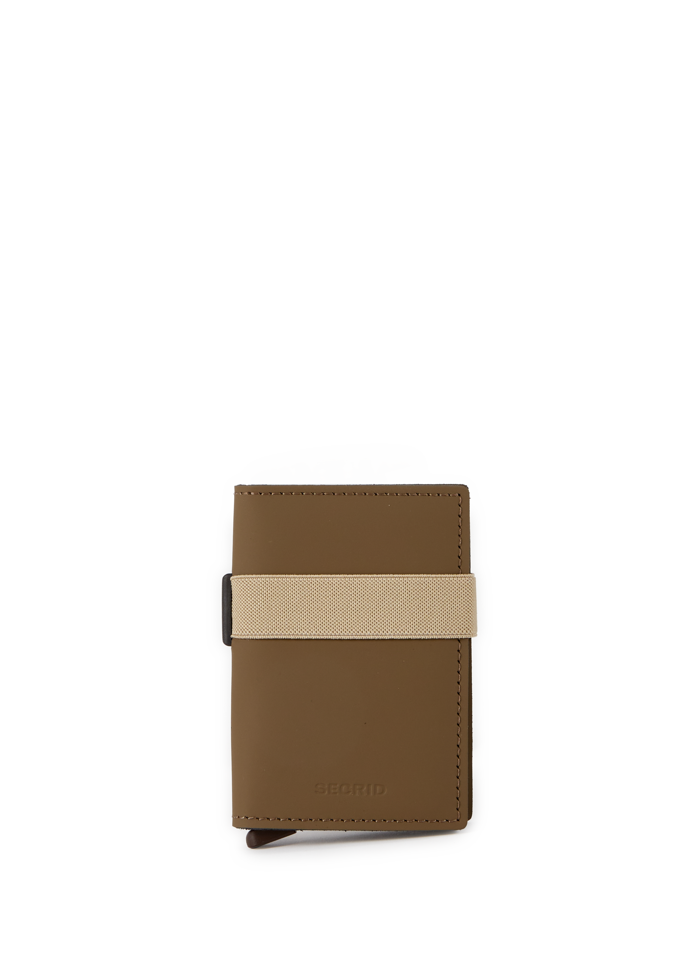 Mini leather blend cardholder SECRID Beige