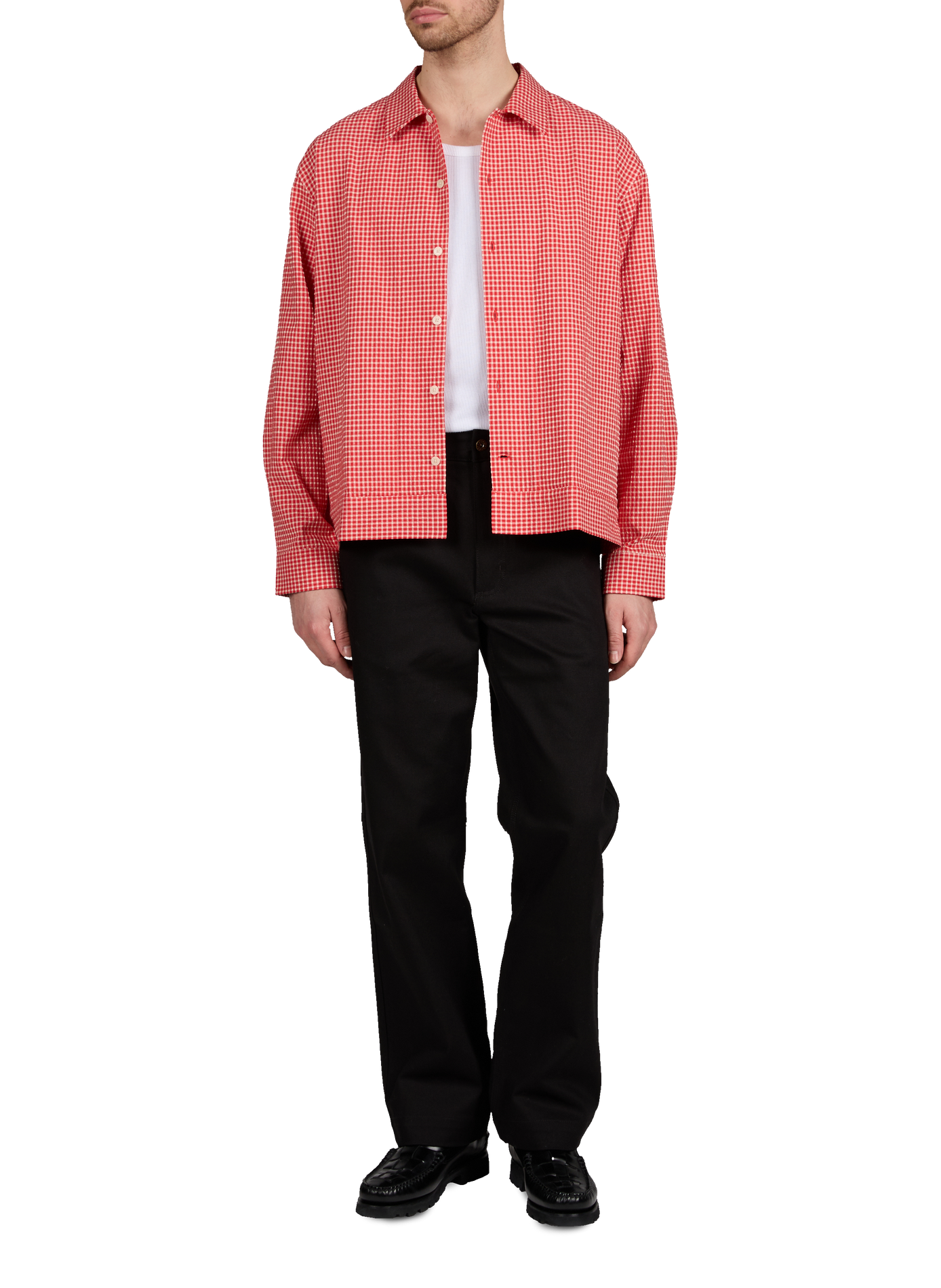 Checked shirt NN.07 Red