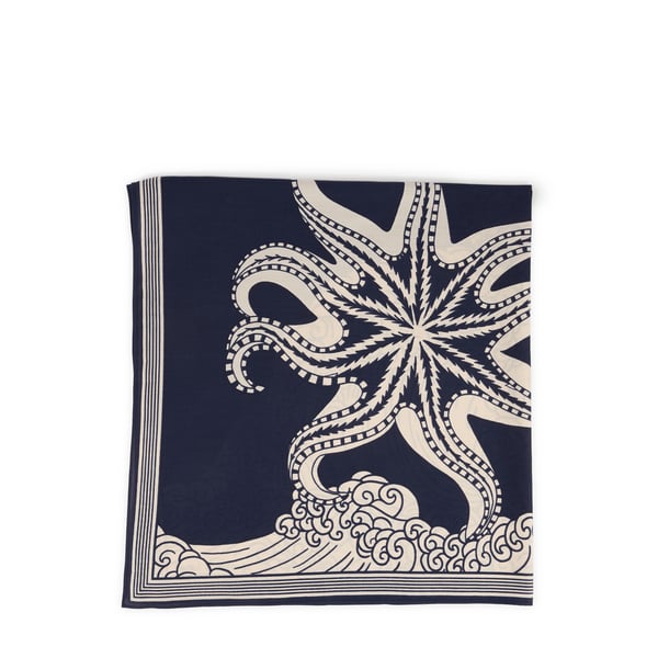 Foulard Vague en coton mélangé Foulard Vague en coton mélangé