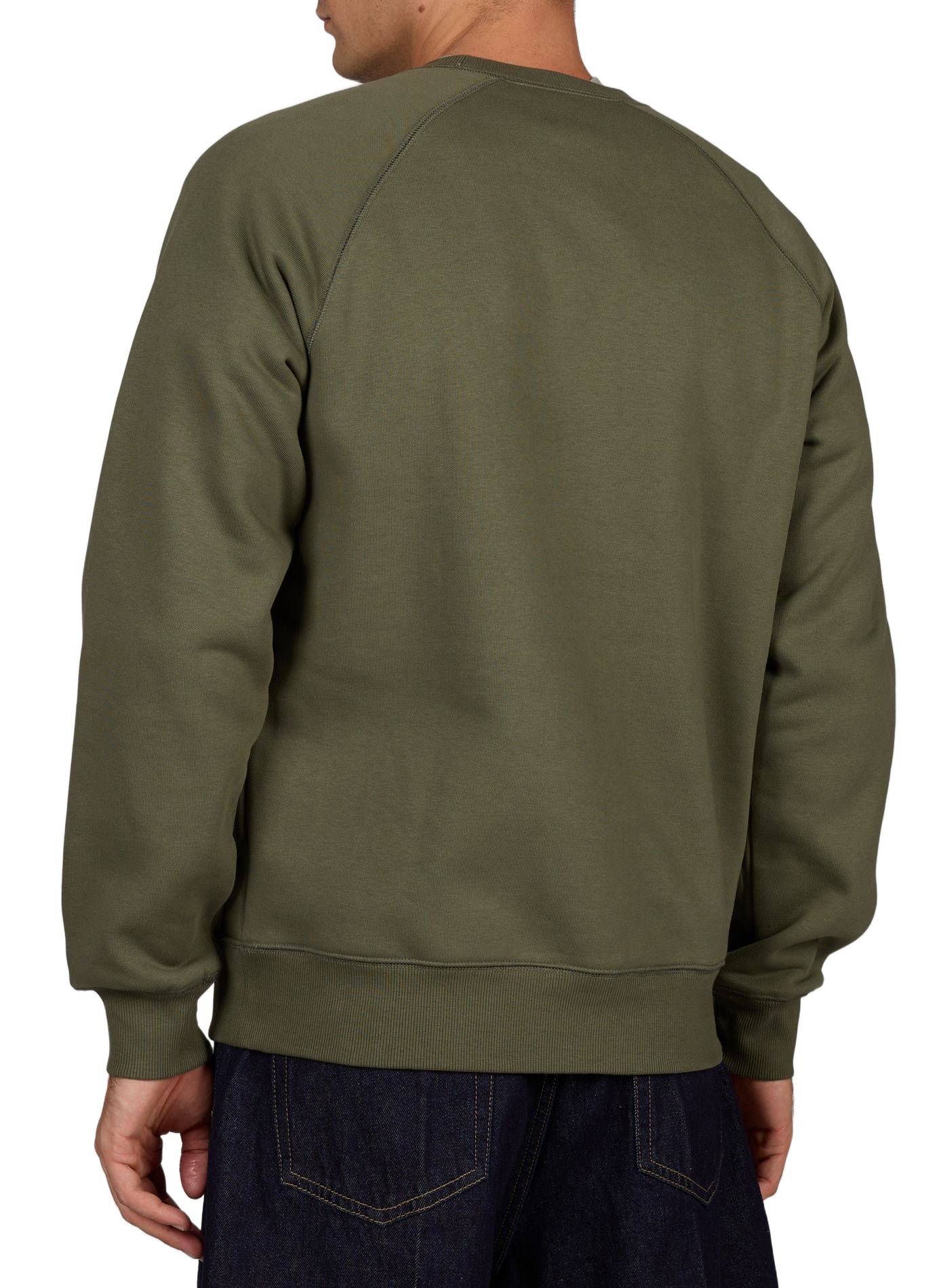 Sweatshirt droit en coton mélangé CARHARTT WIP Vert