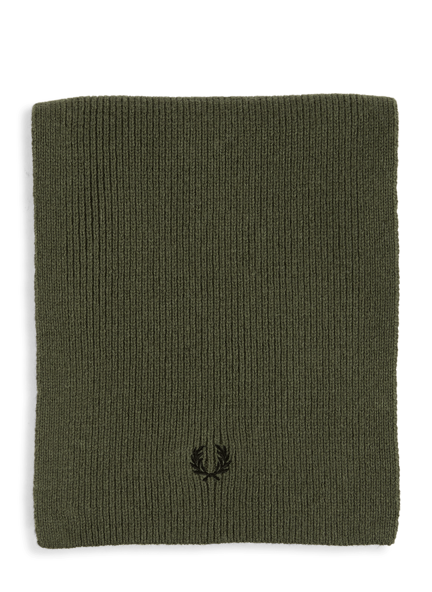 Wool scarf FRED PERRY Green
